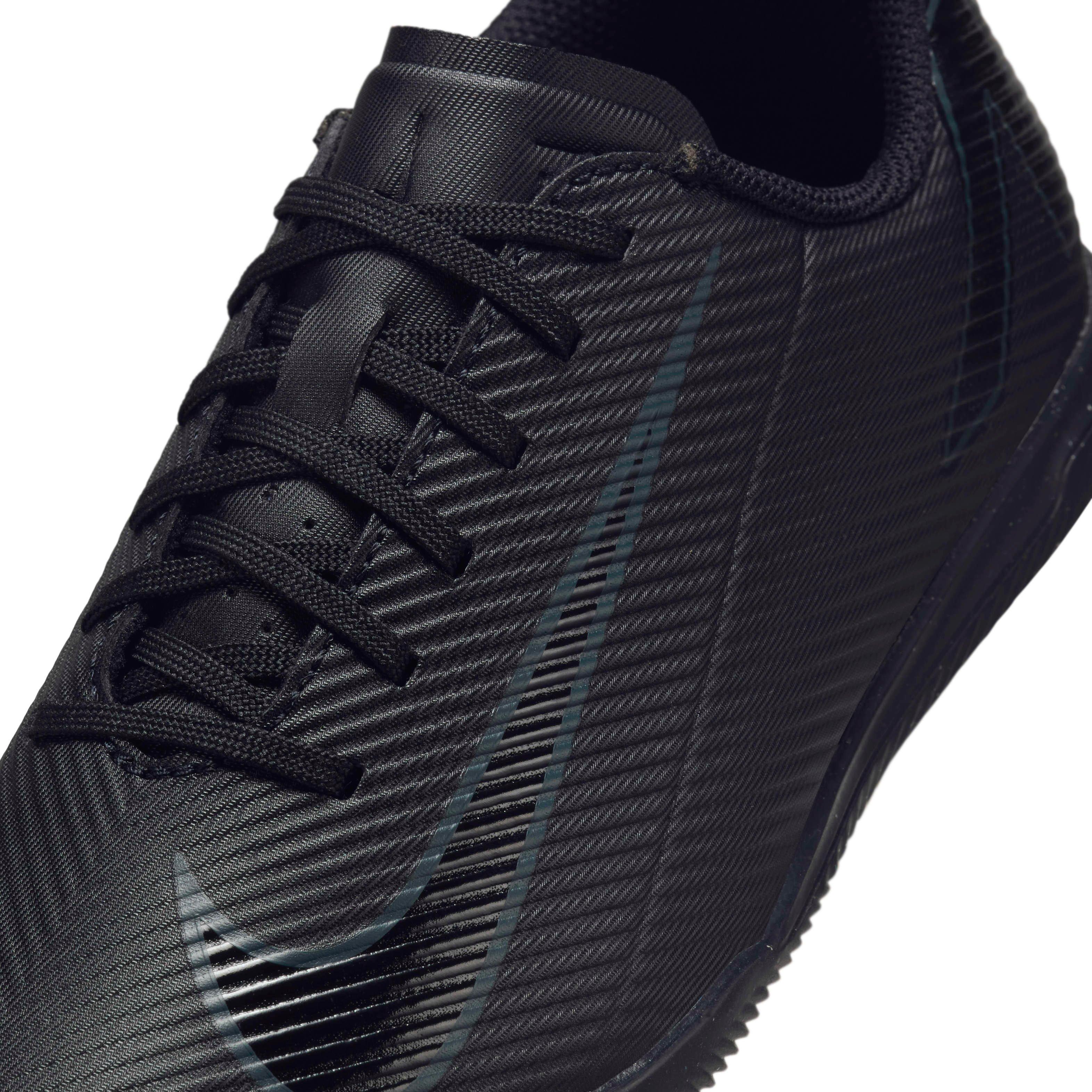 Nike Jr. Mercurial Vapor 16 Club Indoor  Grade School Kids' "Black/Deep Jungle/Black" Soccer Shoe