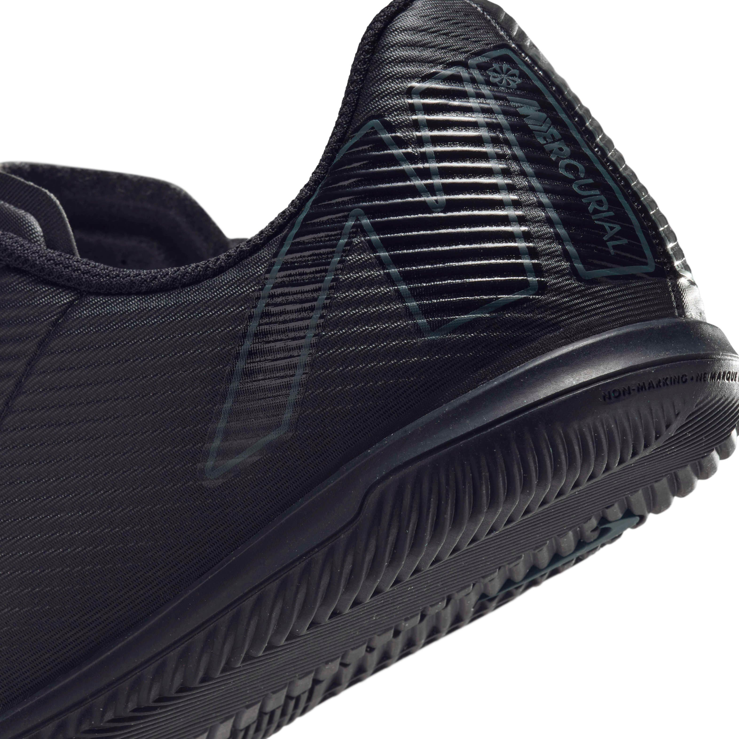 Nike Jr. Mercurial Vapor 16 Club Indoor  Grade School Kids' "Black/Deep Jungle/Black" Soccer Shoe