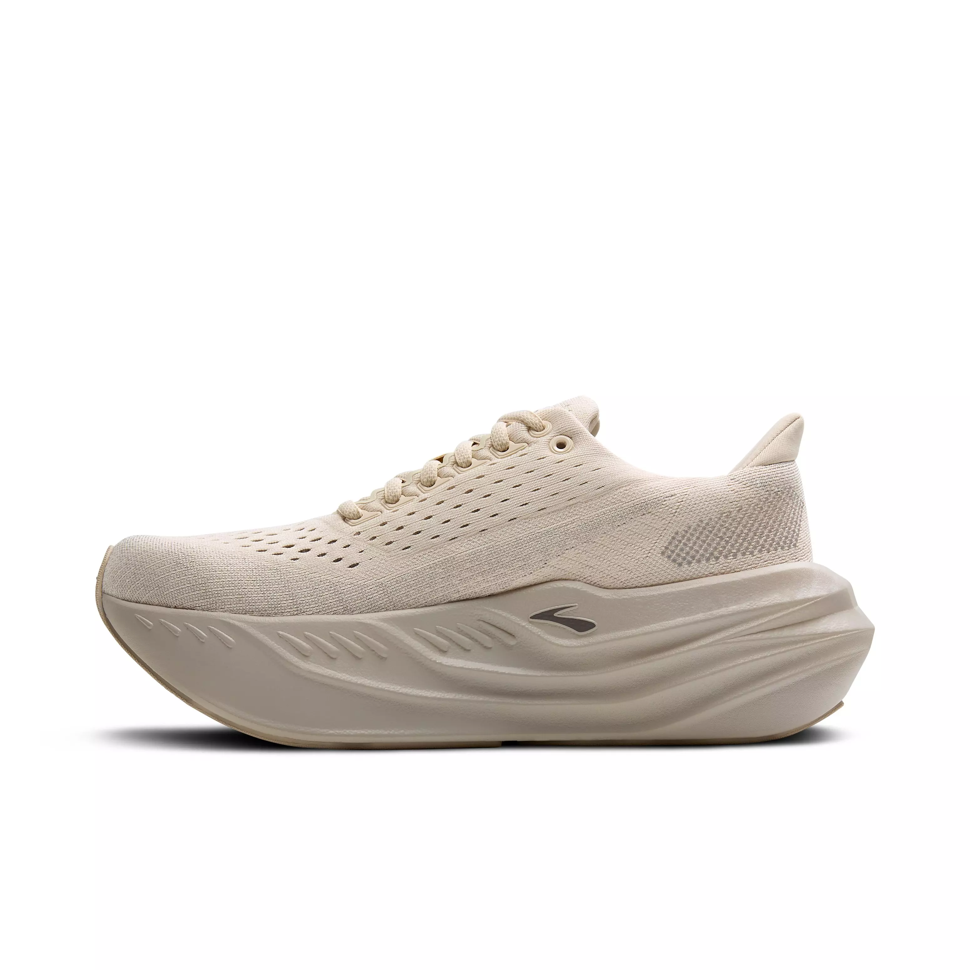 Brooks Glycerin Max "Almond Peach/London Fog/White" Women's Running Shoe - PEACH/FOG/WHITE