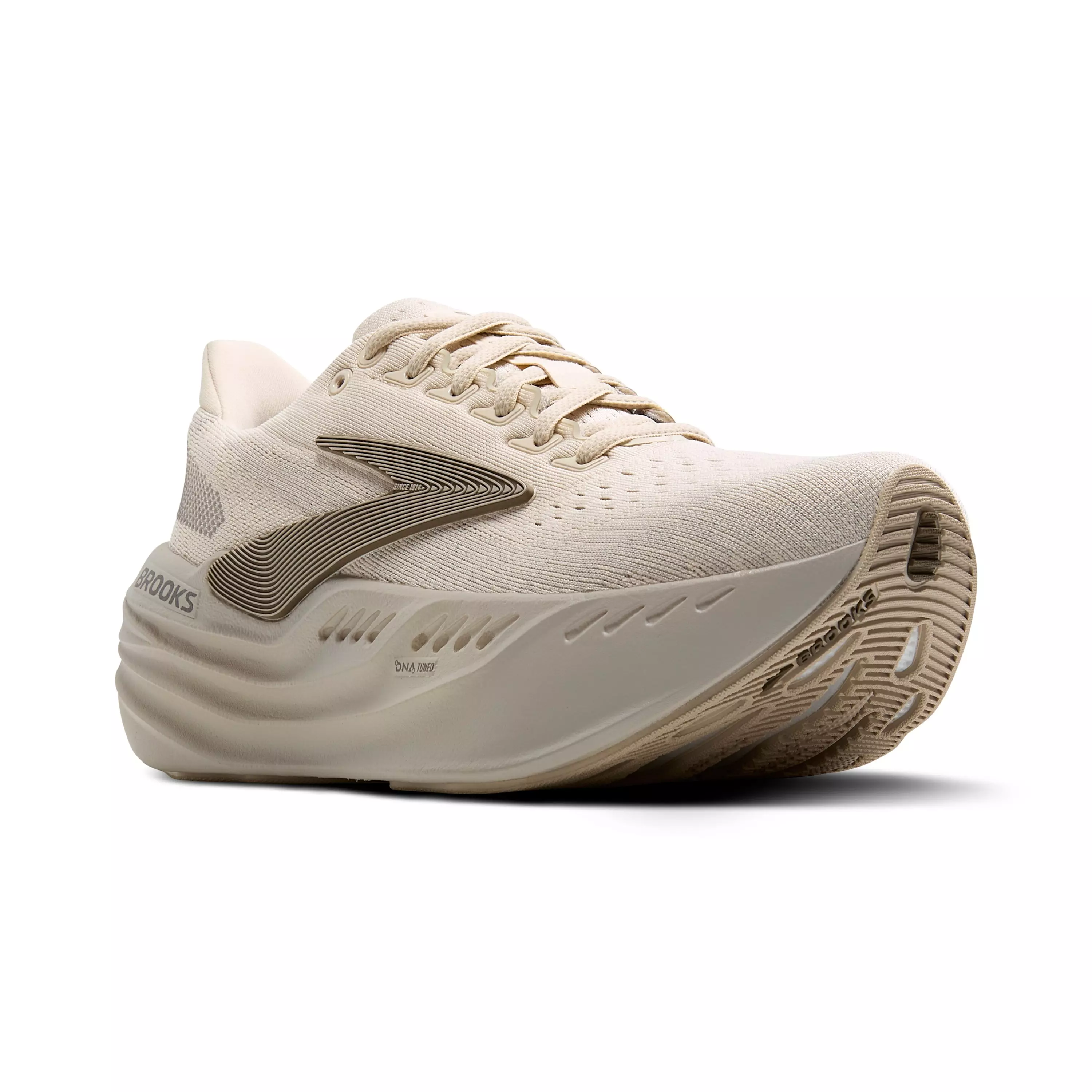 Brooks Glycerin Max "Almond Peach/London Fog/White" Women's Running Shoe - PEACH/FOG/WHITE