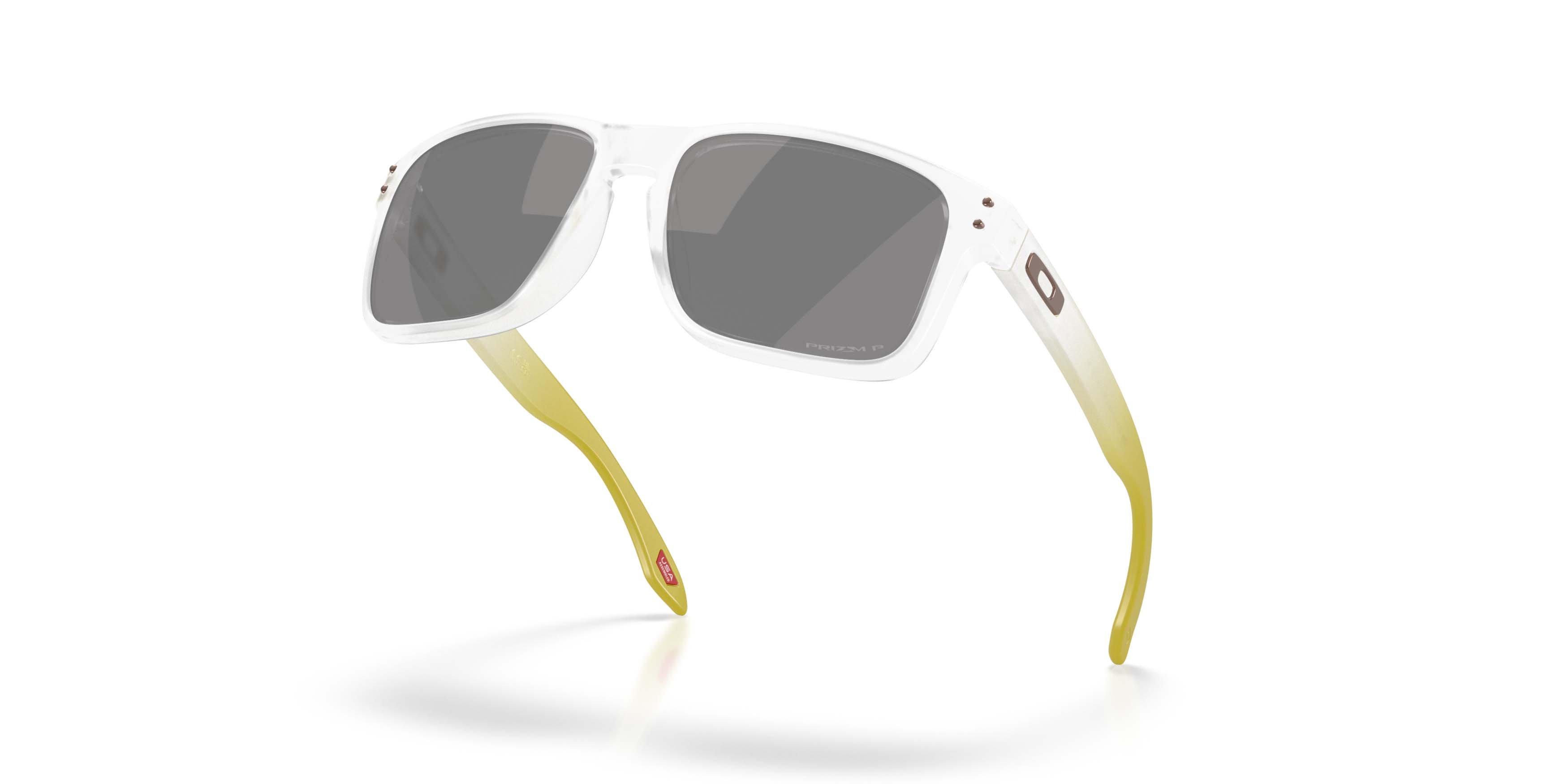 Oakley Holbrook Limitless Collection Prizm Black Polarized Sunglasses &ndash; Matte Clear - CLEAR Thumbnail View 3