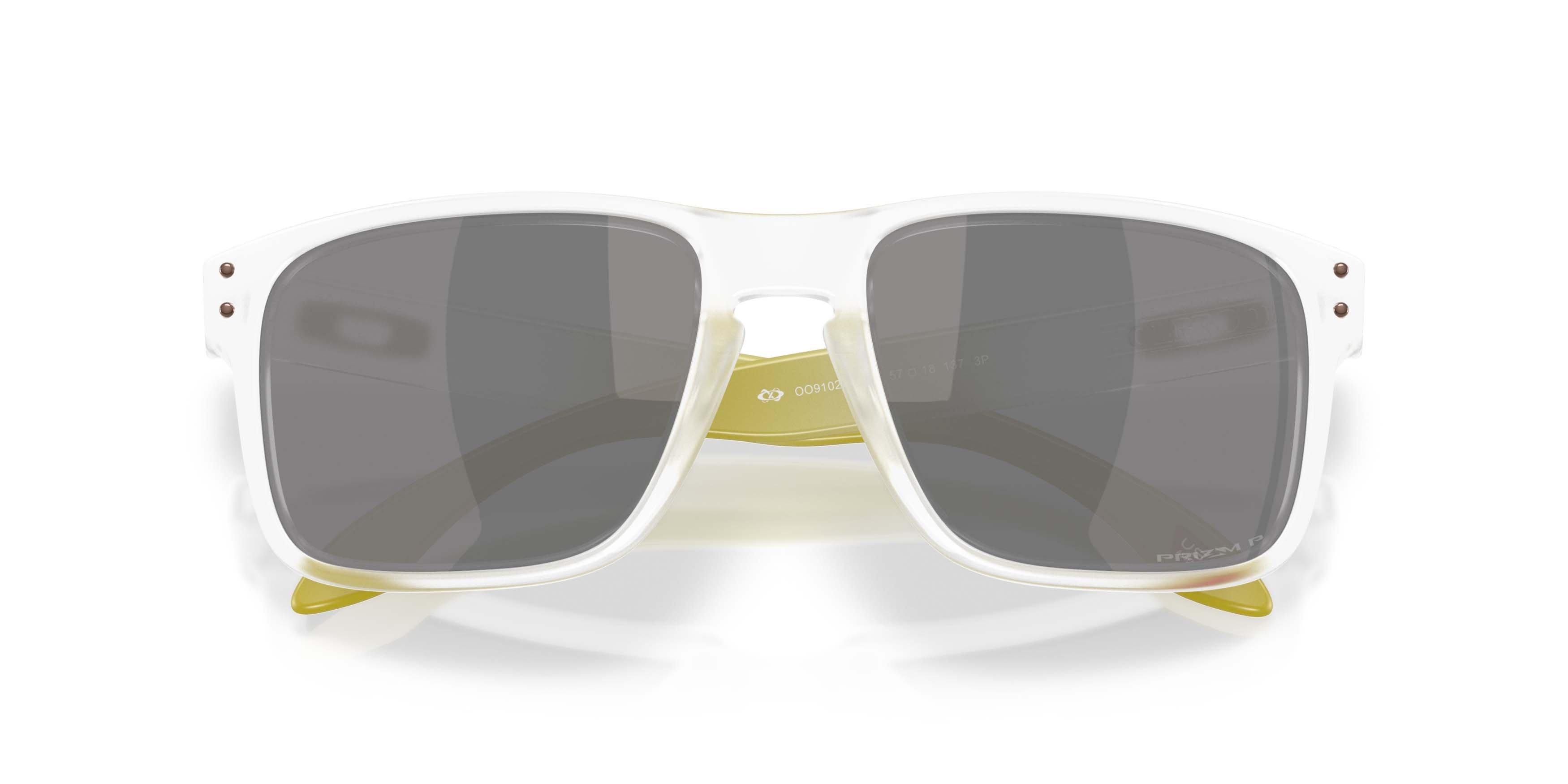 Oakley Holbrook Limitless Collection Prizm Black Polarized Sunglasses &ndash; Matte Clear - CLEAR Thumbnail View 7