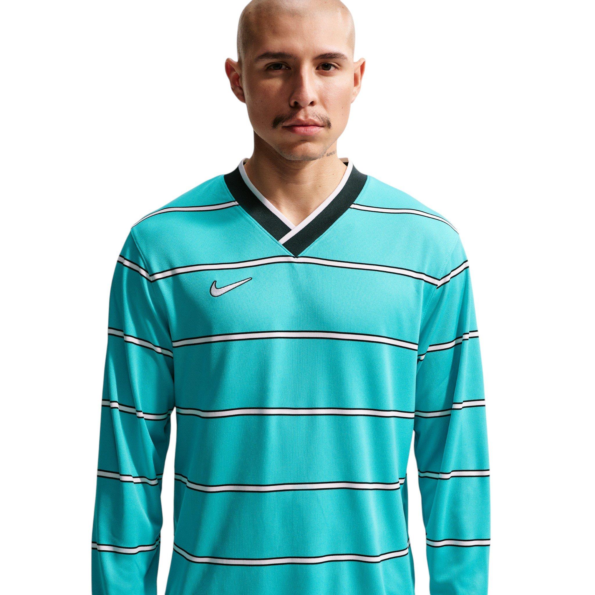 Nike Men's Energy Dri-FIT Soccer Long Sleeve Top - Blue - BLUE