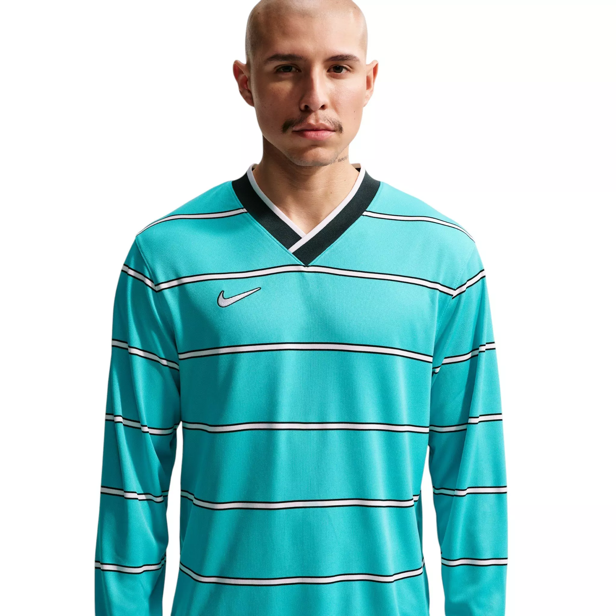 Nike Men's Energy Dri-FIT Soccer Long Sleeve Top - Blue - BLUE
