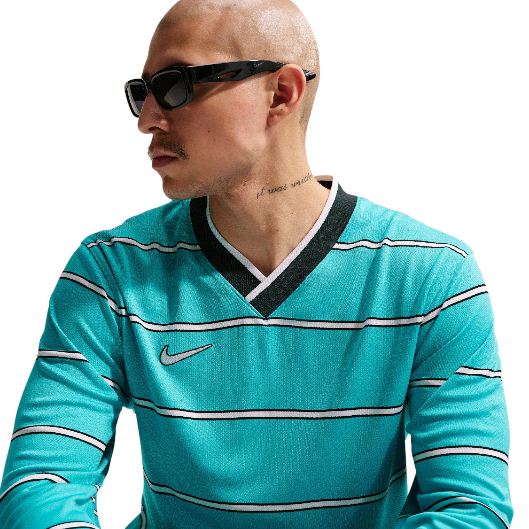 Nike Men's Energy Dri-FIT Soccer Long Sleeve Top - Blue - BLUE