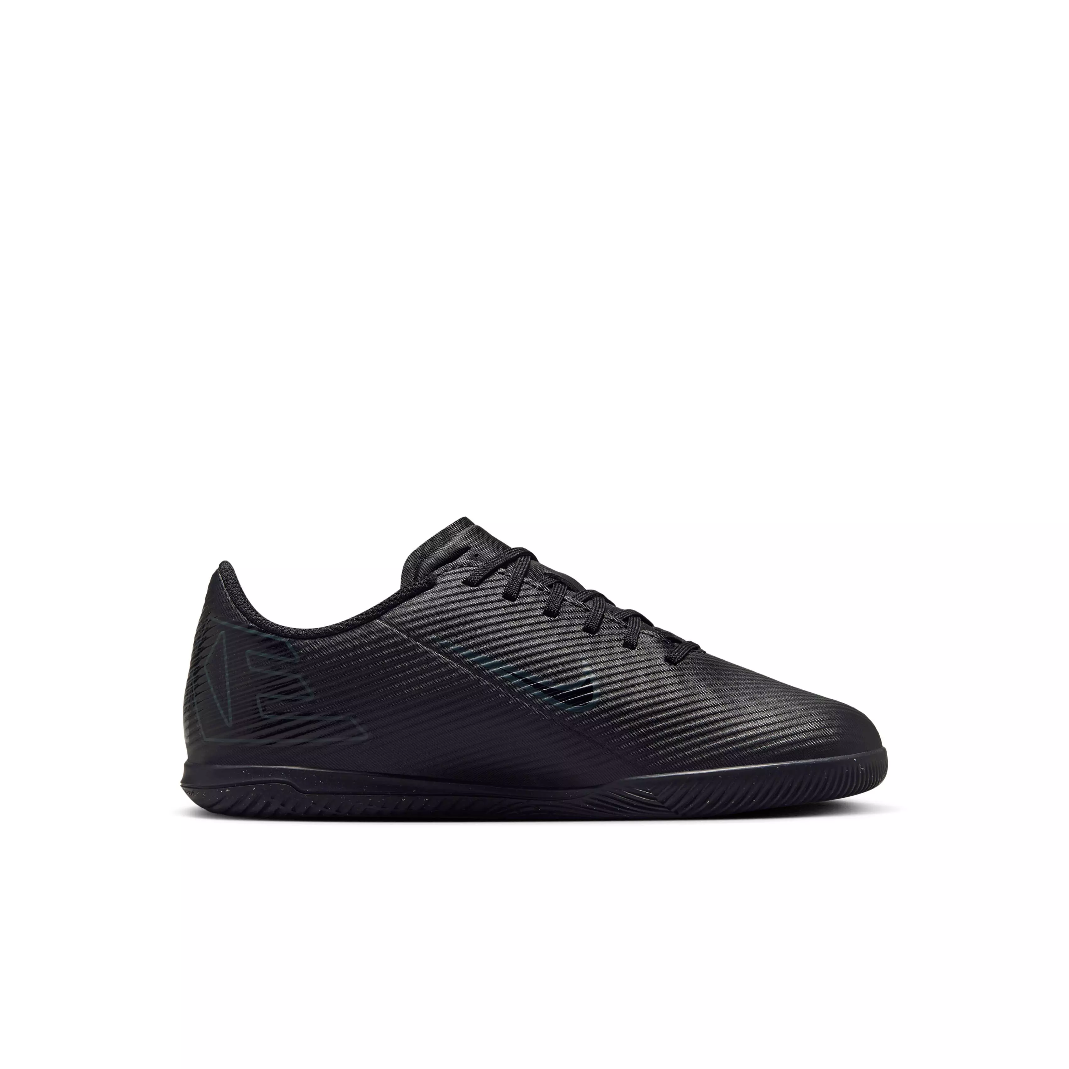 Nike Jr. Mercurial Vapor 16 Club Indoor "Black/Deep Jungle/Black" Preschool Kids' Soccer Shoe - BLACK/JUNGLE/BLACK