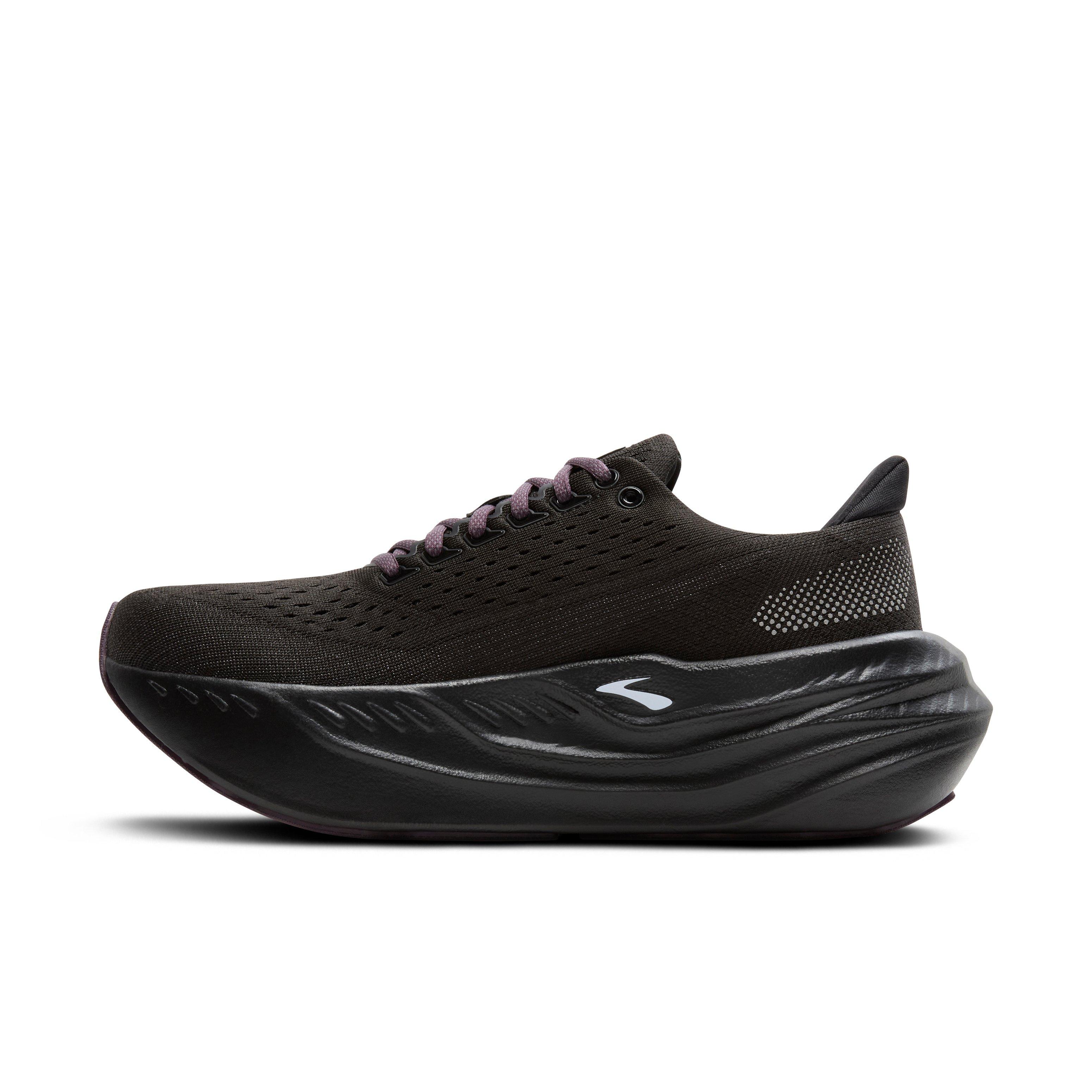 Brooks Glycerin Max "Black/Orchid Ice/Grey" Women's Running Shoe - BLACK/ORCHID/GREY Thumbnail View 2