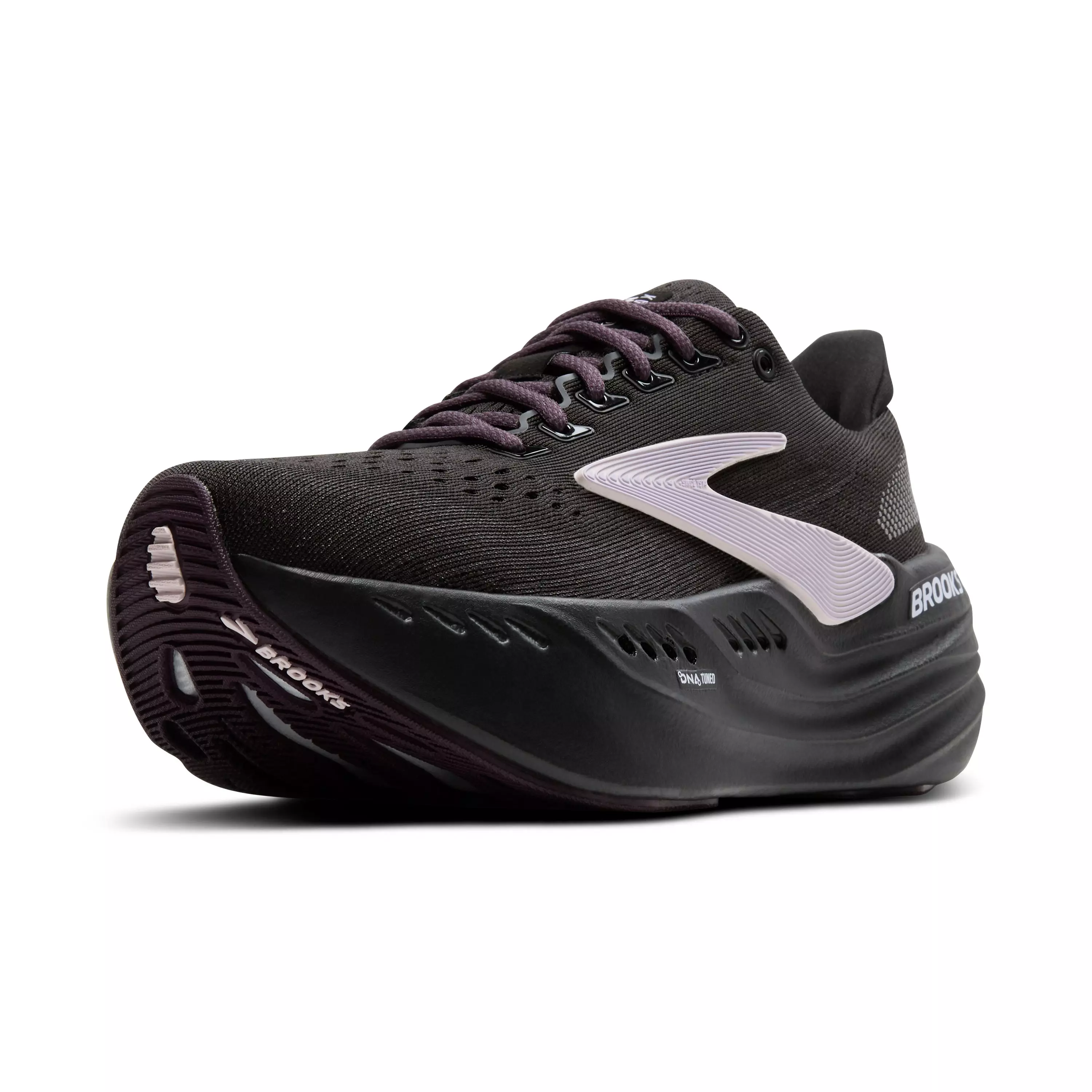 Brooks Glycerin Max "Black/Orchid Ice/Grey" Women's Running Shoe - BLACK/ORCHID/GREY