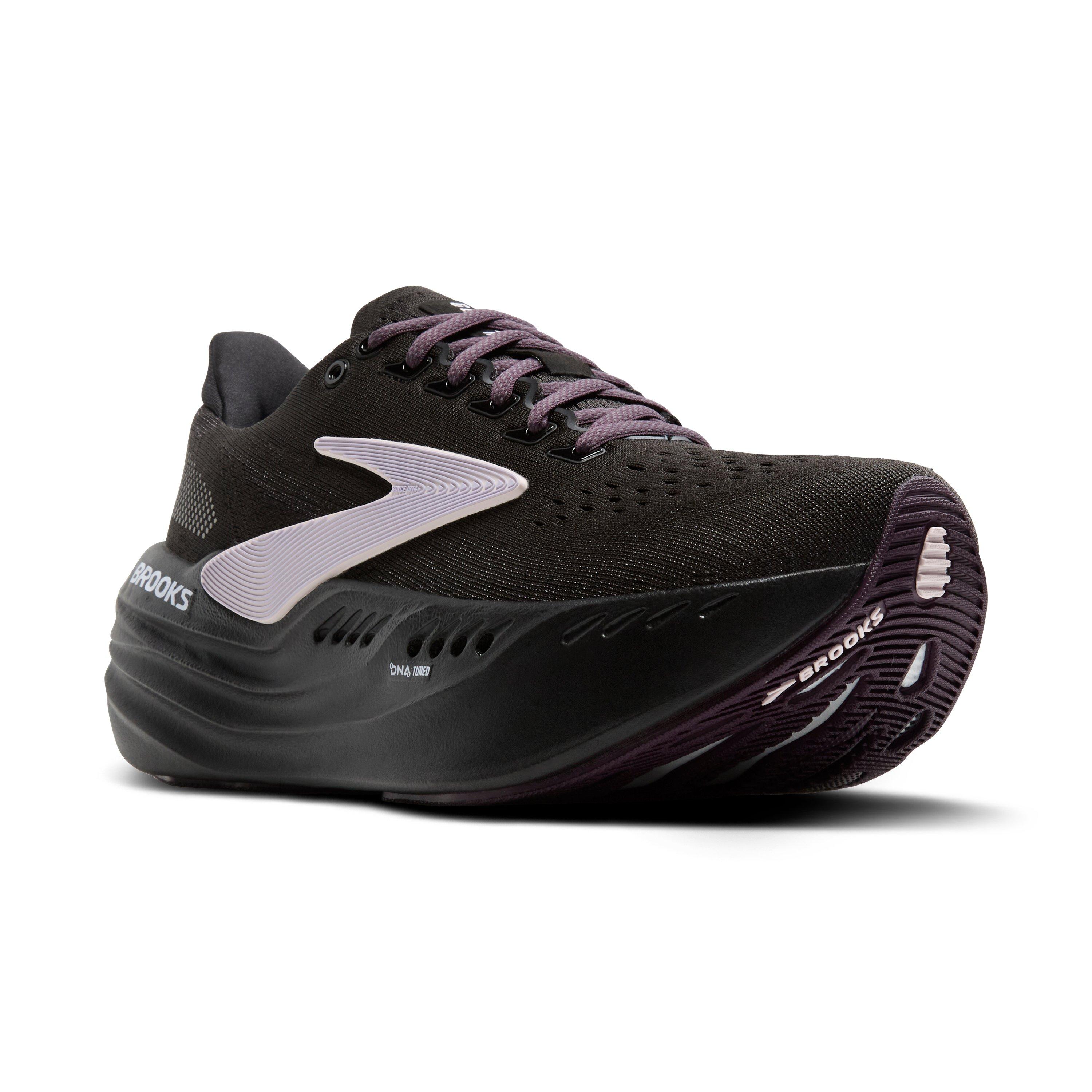 Brooks Glycerin Max "Black/Orchid Ice/Grey" Women's Running Shoe - BLACK/ORCHID/GREY Thumbnail View 4
