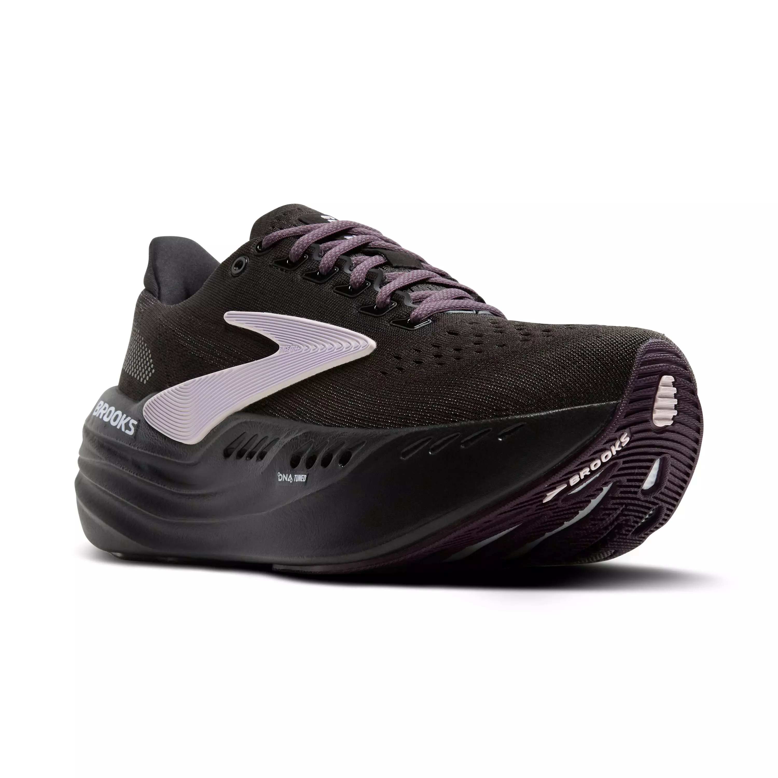 Brooks Glycerin Max "Black/Orchid Ice/Grey" Women's Running Shoe - BLACK/ORCHID/GREY
