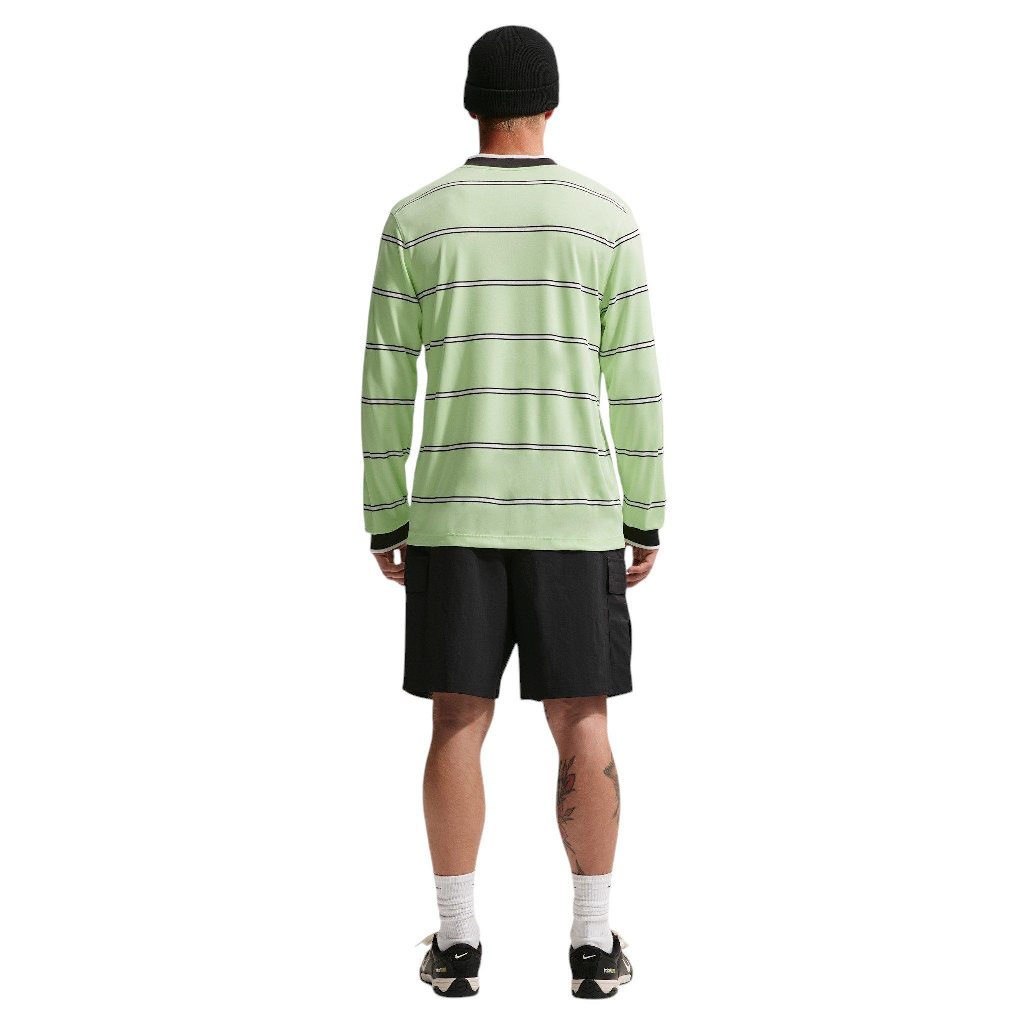 Nike Men's Energy Dri-FIT Soccer Long Sleeve Top - Light Green - LIGHT GREEN