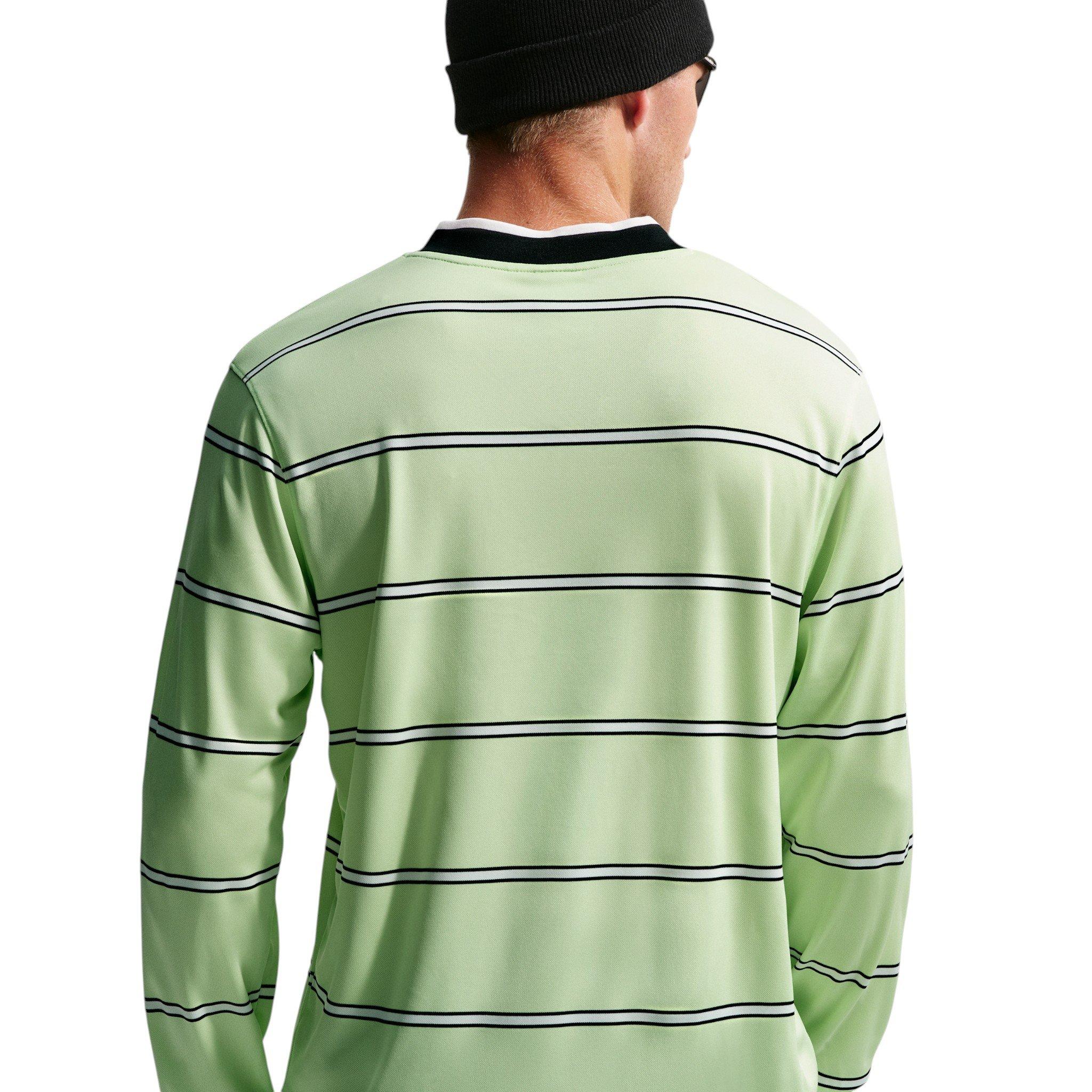 Nike Men's Energy Dri-FIT Soccer Long Sleeve Top - Light Green - LIGHT GREEN