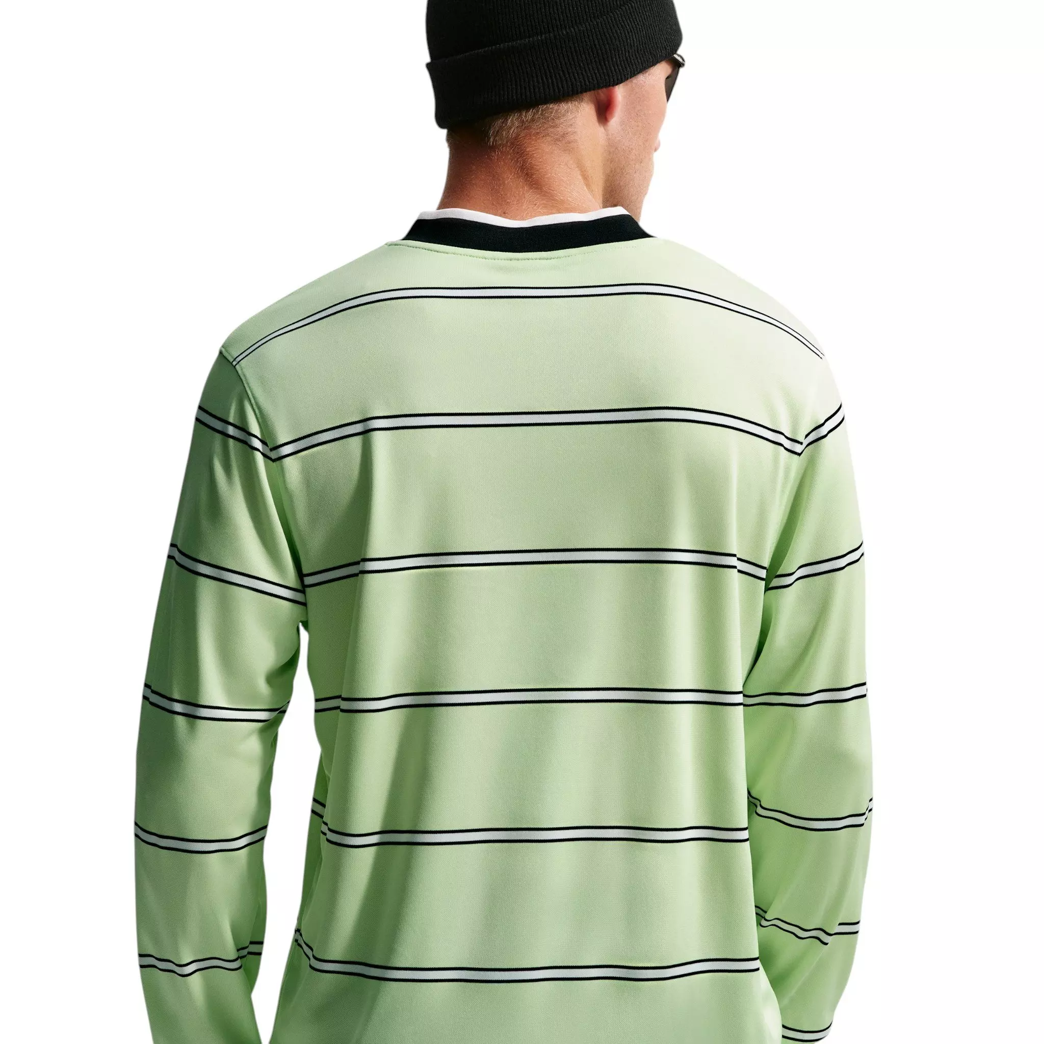 Nike Men's Energy Dri-FIT Soccer Long Sleeve Top - Light Green - LIGHT GREEN