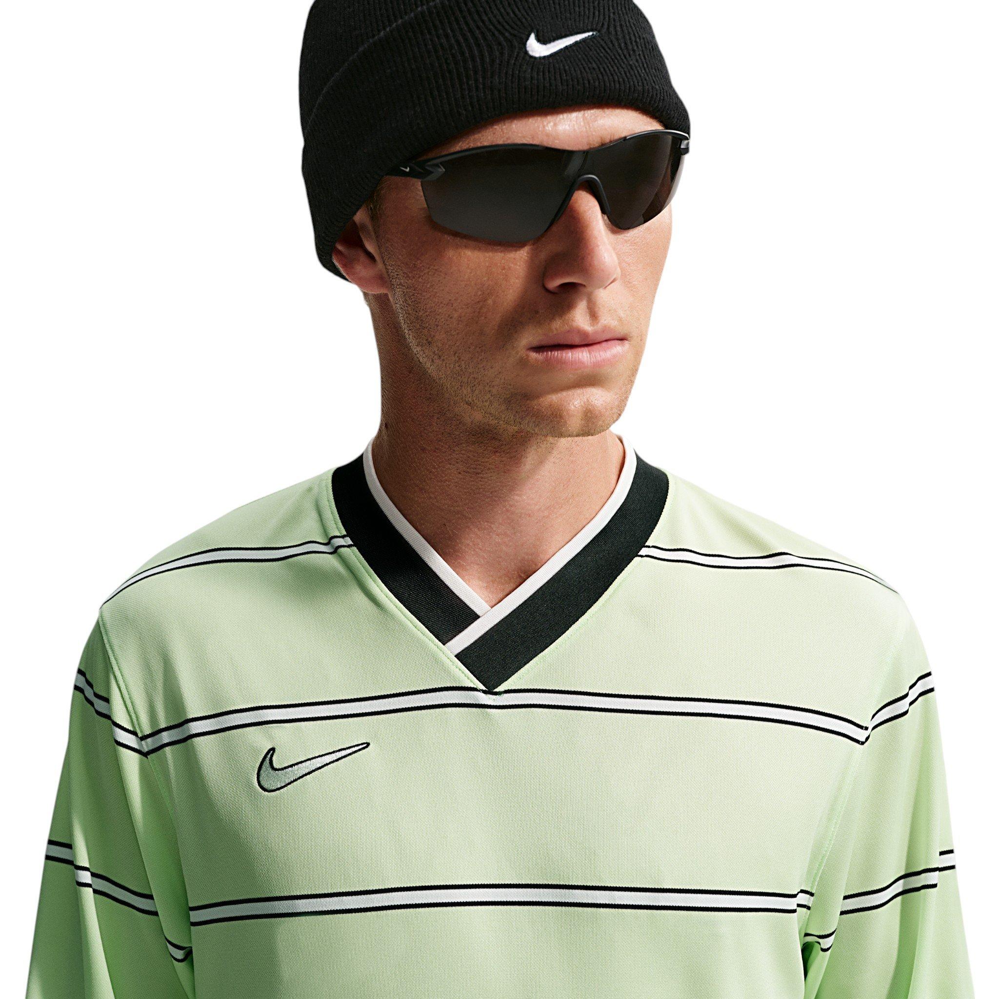 Nike Men's Energy Dri-FIT Soccer Long Sleeve Top - Light Green - LIGHT GREEN