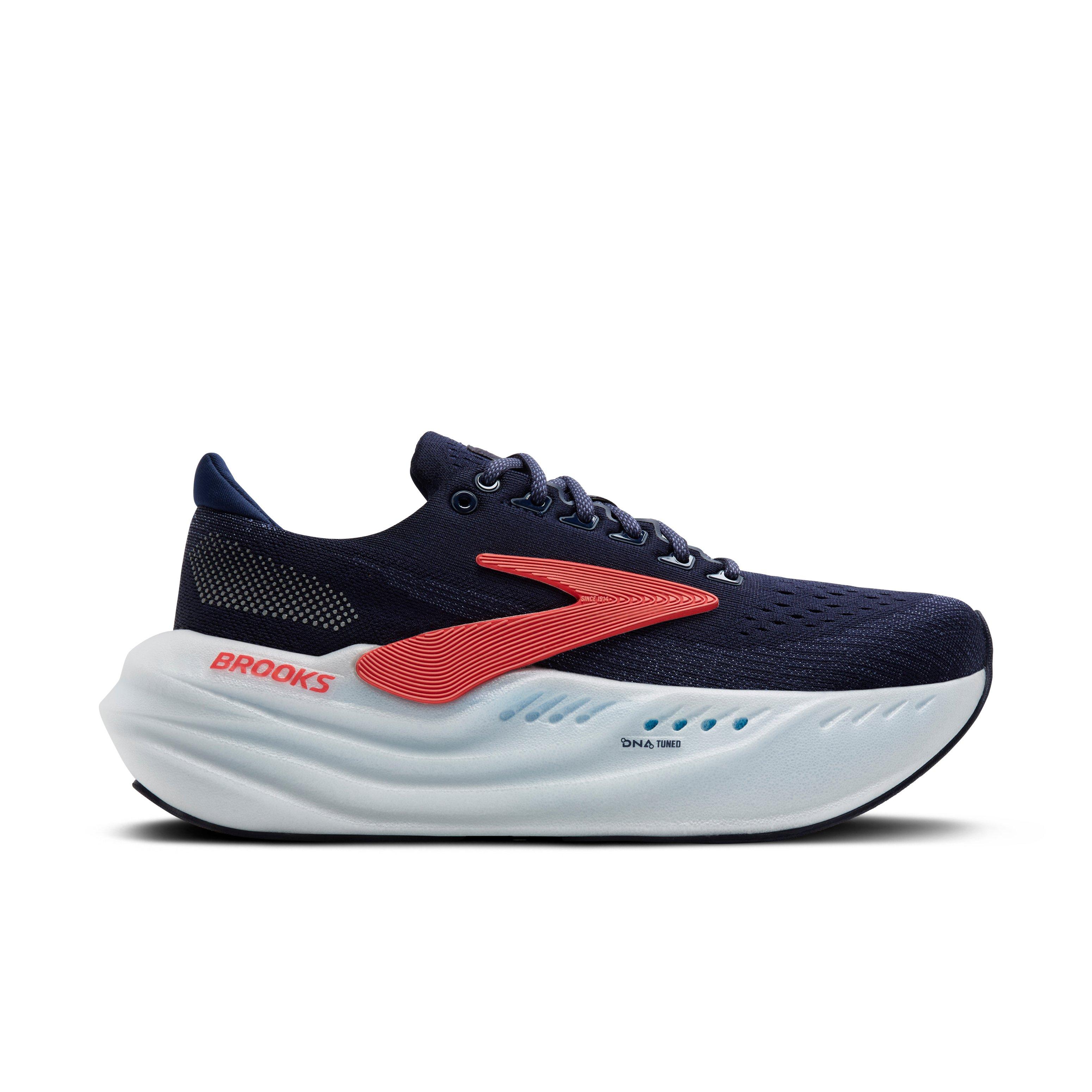 Brooks Glycerin Max "Peacoat/Blue Ribbon/Hot Coral" Women's Running Shoe - PEACOAT/BLUE/CORAL Thumbnail View 1