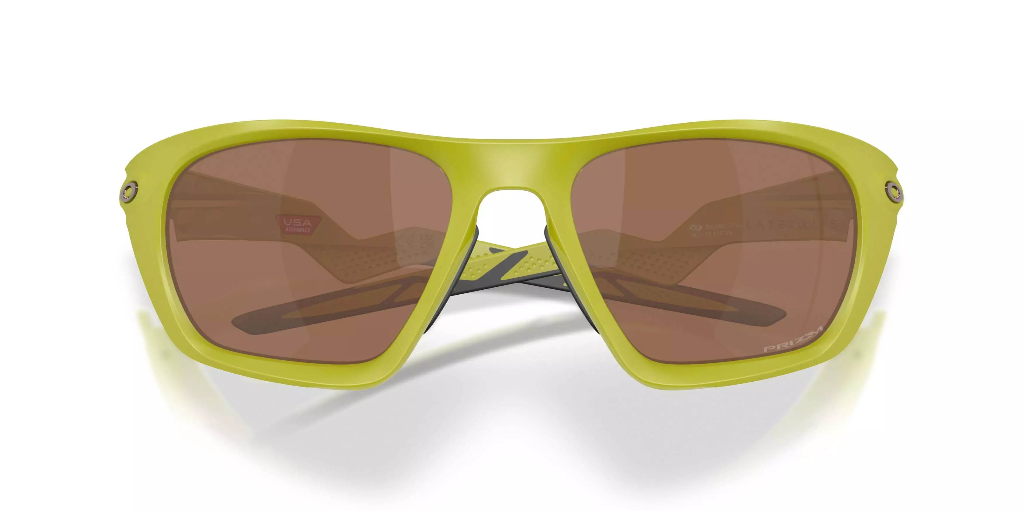 Oakley Lateralis Limitless Collection Prizm Tungsten Sunglasses &ndash; Cactus - GREEN/BROWN