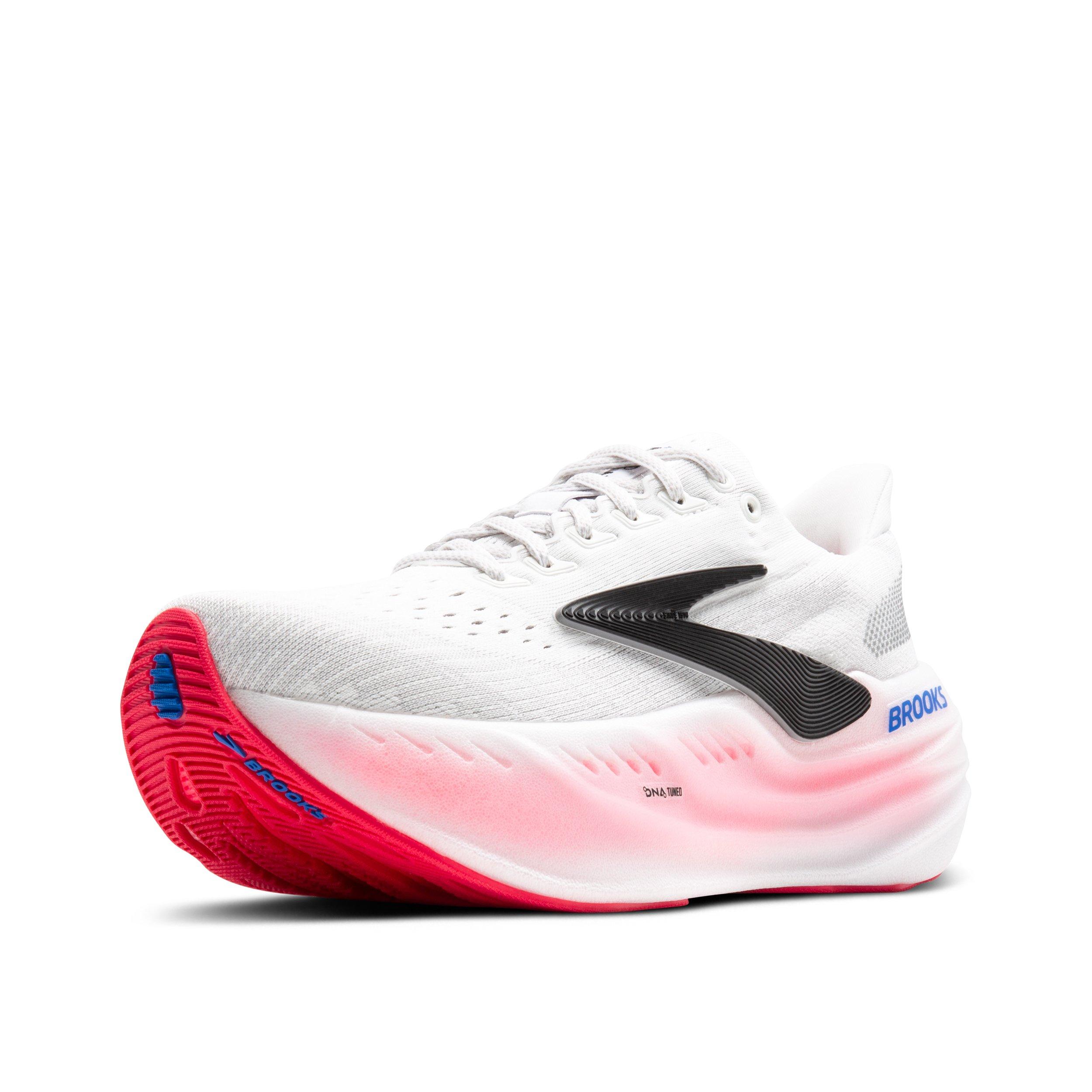 Brooks Glycerin Max "White/Black/Diva Pink" Women's Running Shoe - WHITE/BLACK/PINK Thumbnail View 3