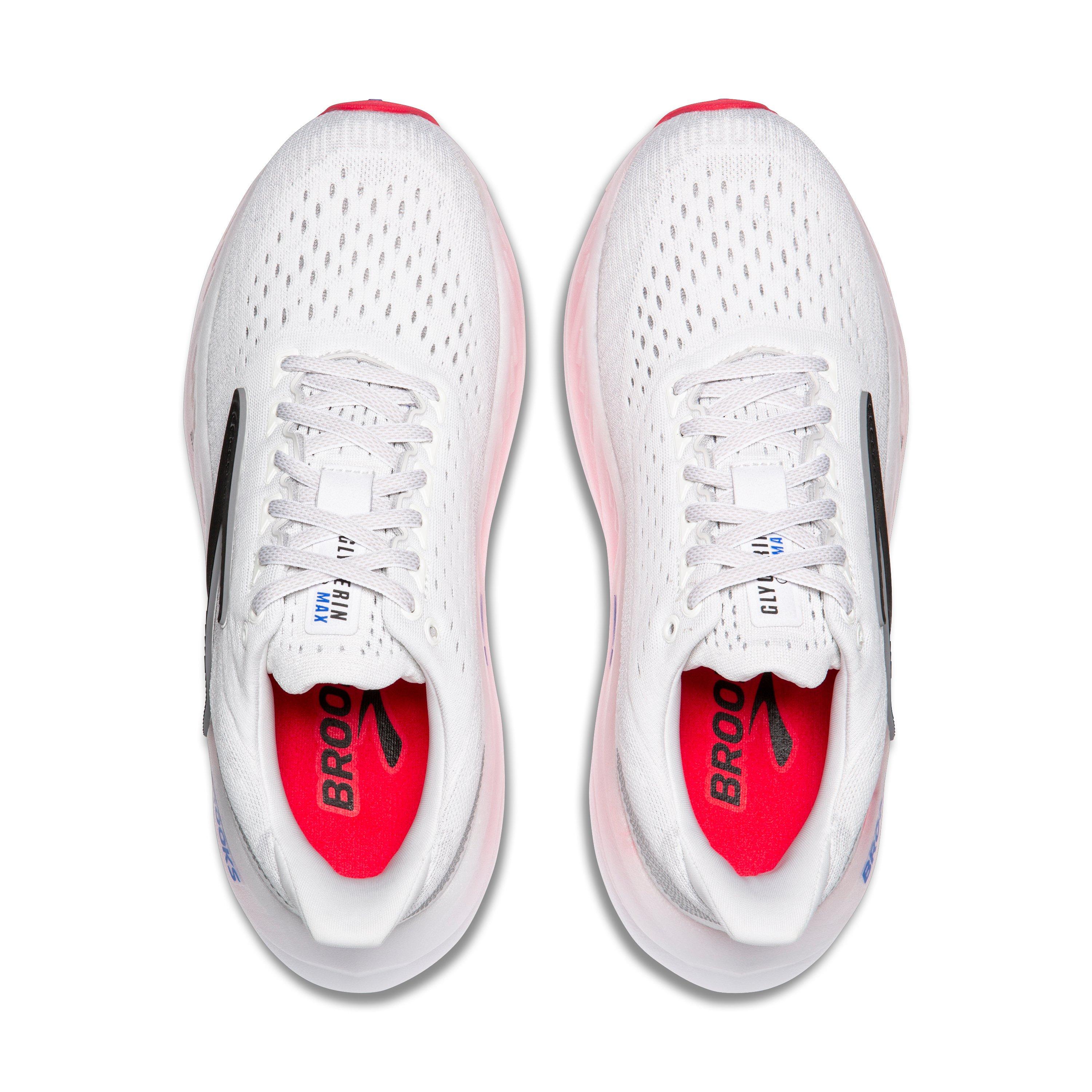Brooks Glycerin Max "White/Black/Diva Pink" Women's Running Shoe - WHITE/BLACK/PINK Thumbnail View 5