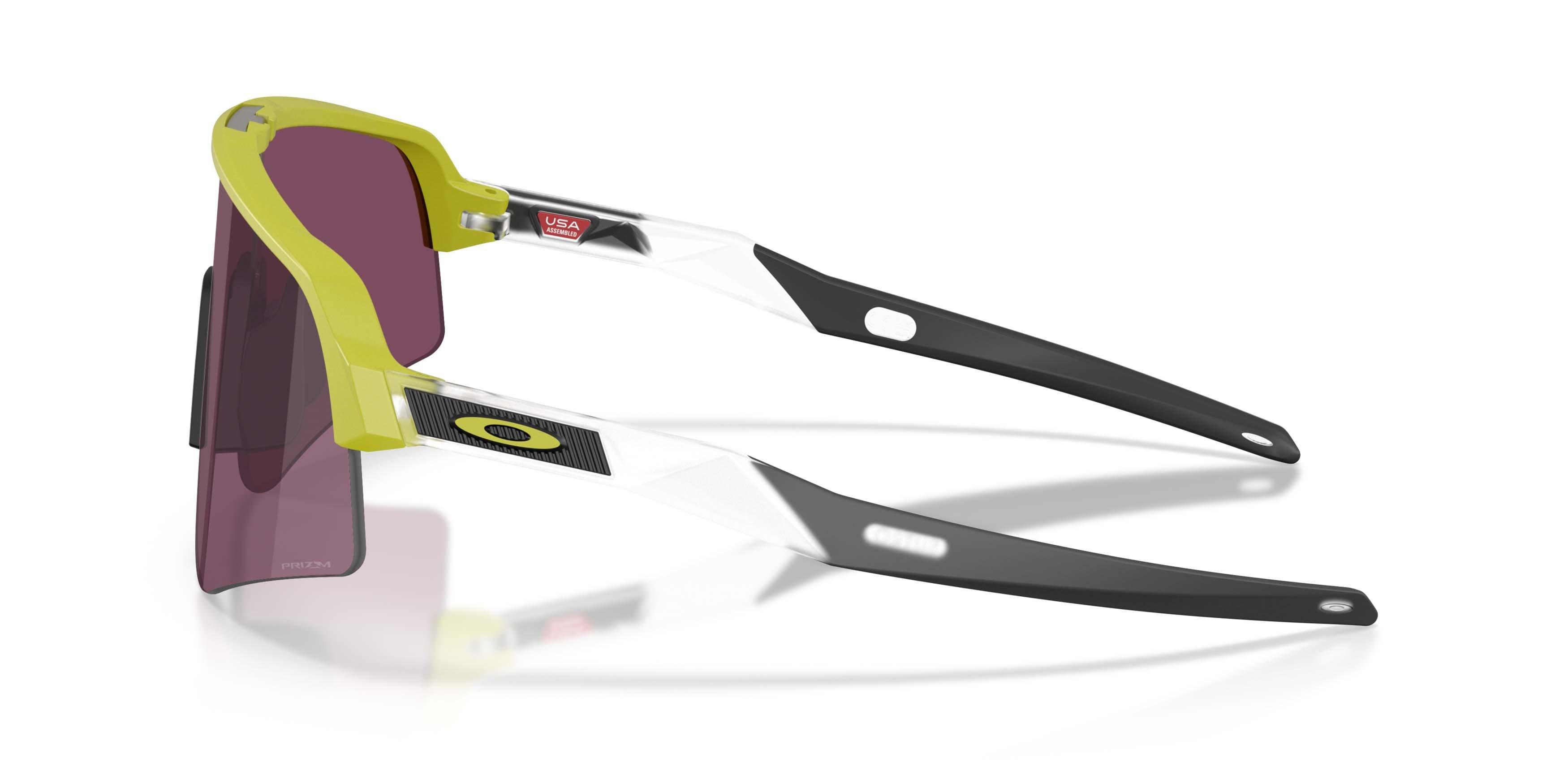 Oakley Sutro Lite Sweep Limitless Collection Prizm Road Black Sunglasses &ndash; Cactus - GREEN/SILVER Thumbnail View 8