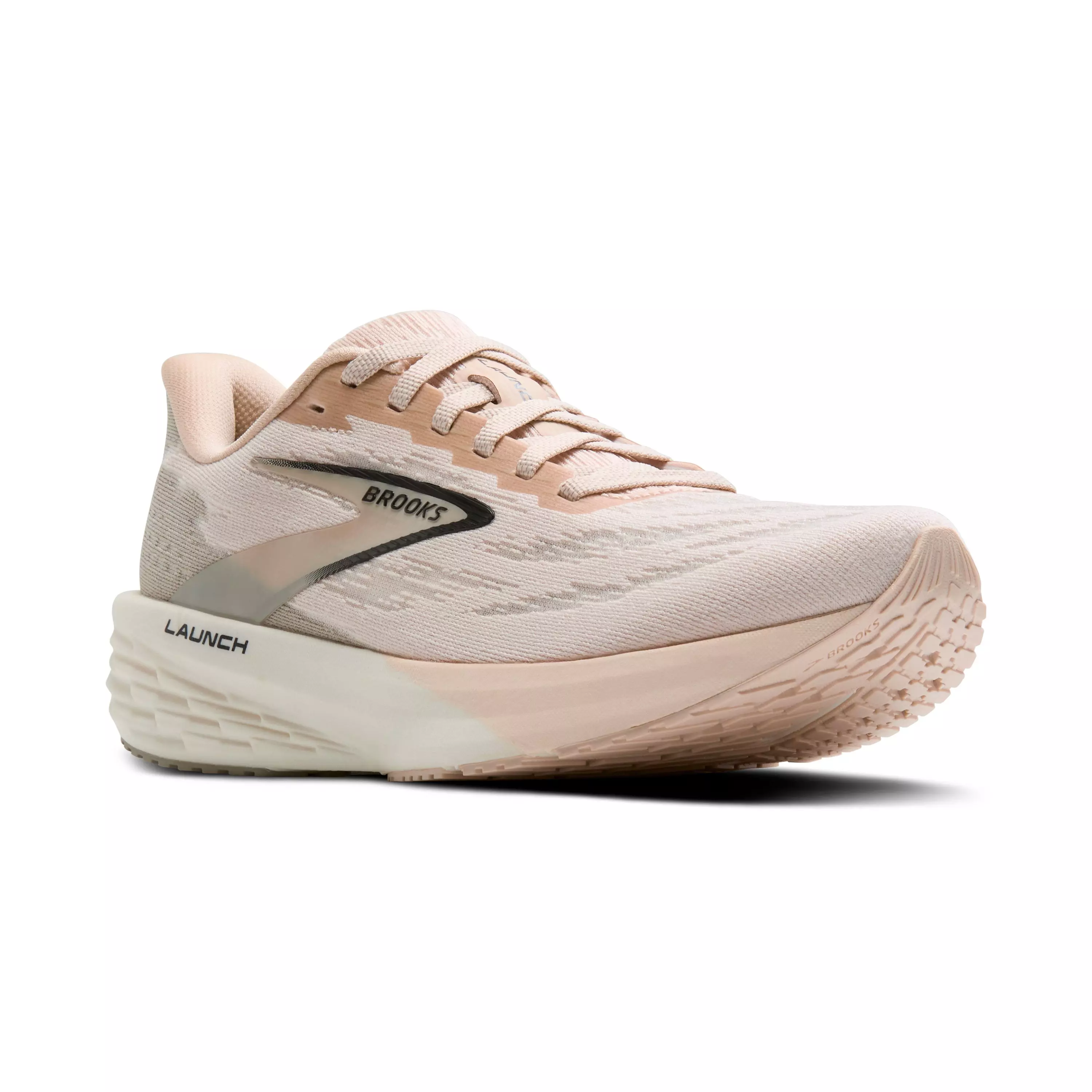 Brooks Launch 11 "Almond/Fog/Black" Women's Running Shoe - ALMOND/FOG/BLACK