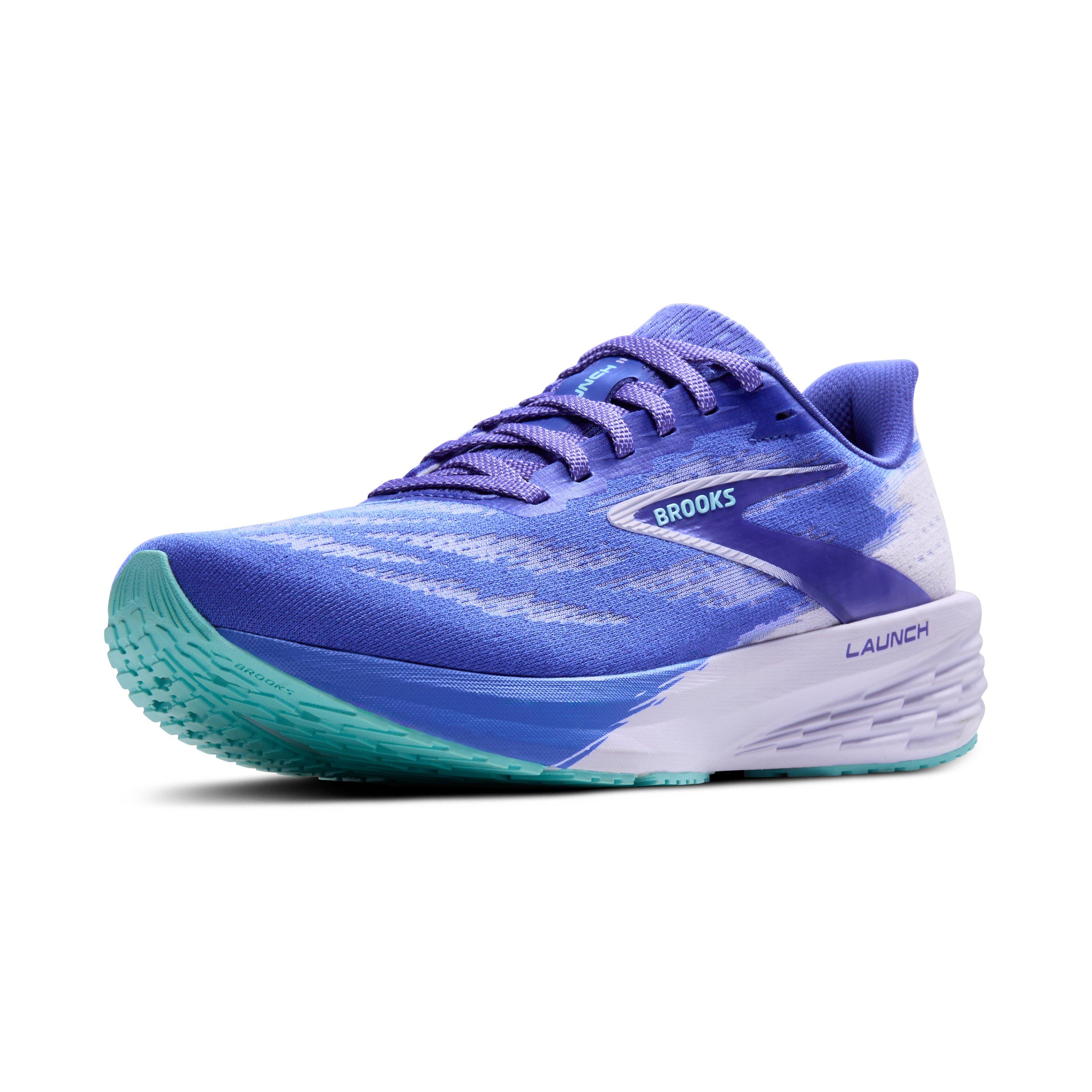 Brooks Launch 11 "Amparo/Thistle/Limpet" Women's Running Shoe - AMPARO/THISTLE/LIMPET Thumbnail View 3