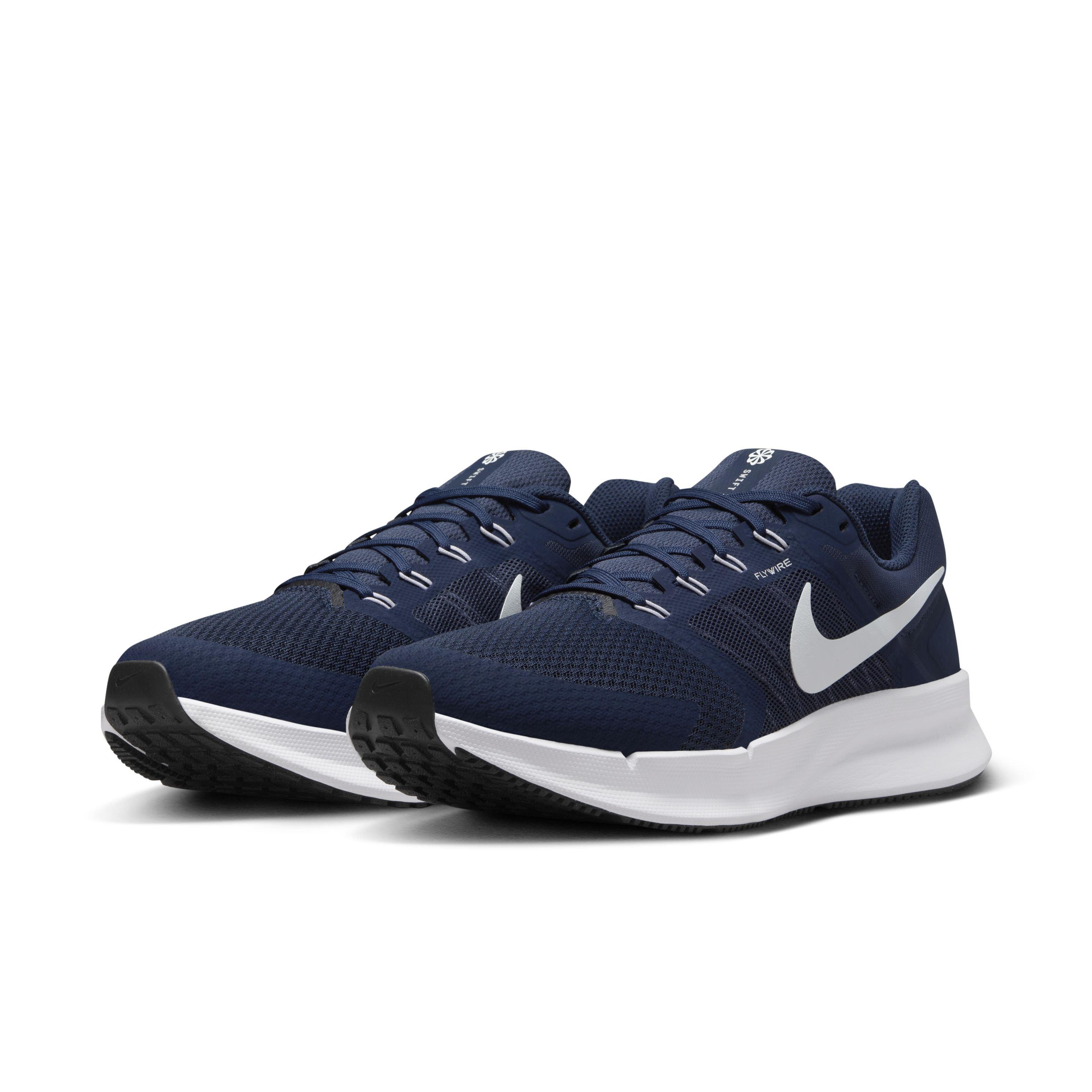 Nike Run Swift 3 "Navy/White" Men's Running Shoe - NAVY/WHITE Thumbnail View 3