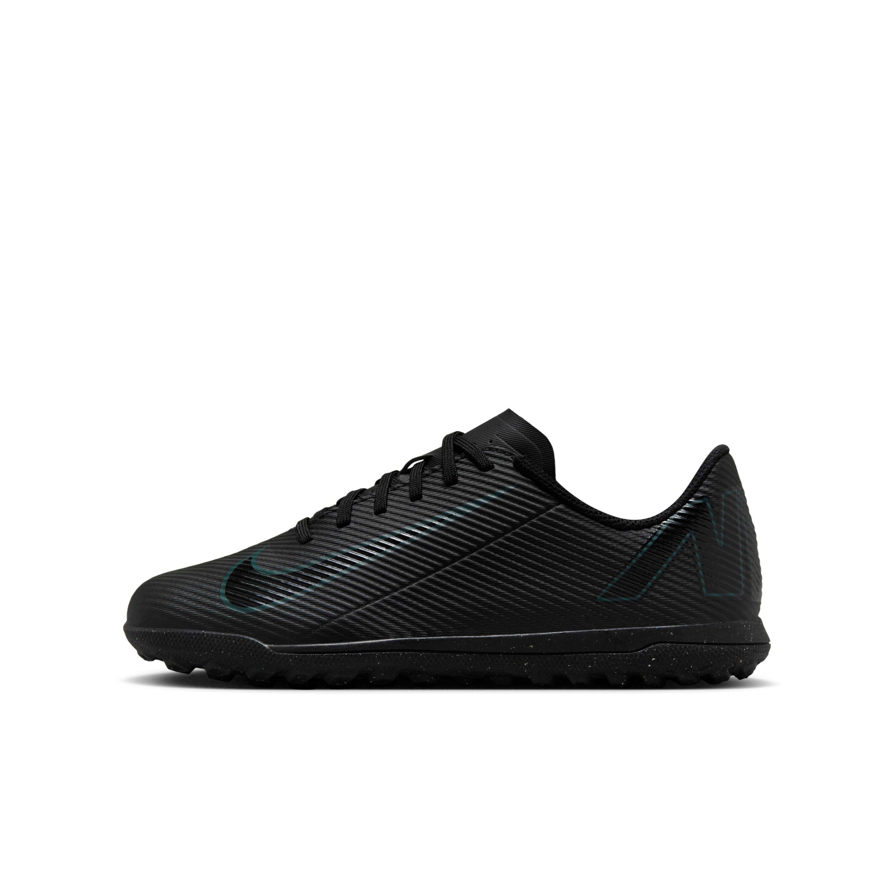 Nike Jr. Mercurial Vapor 16 Club Turf  Grade School Kids' "Black/Deep Jungle/Black" Soccer Shoe