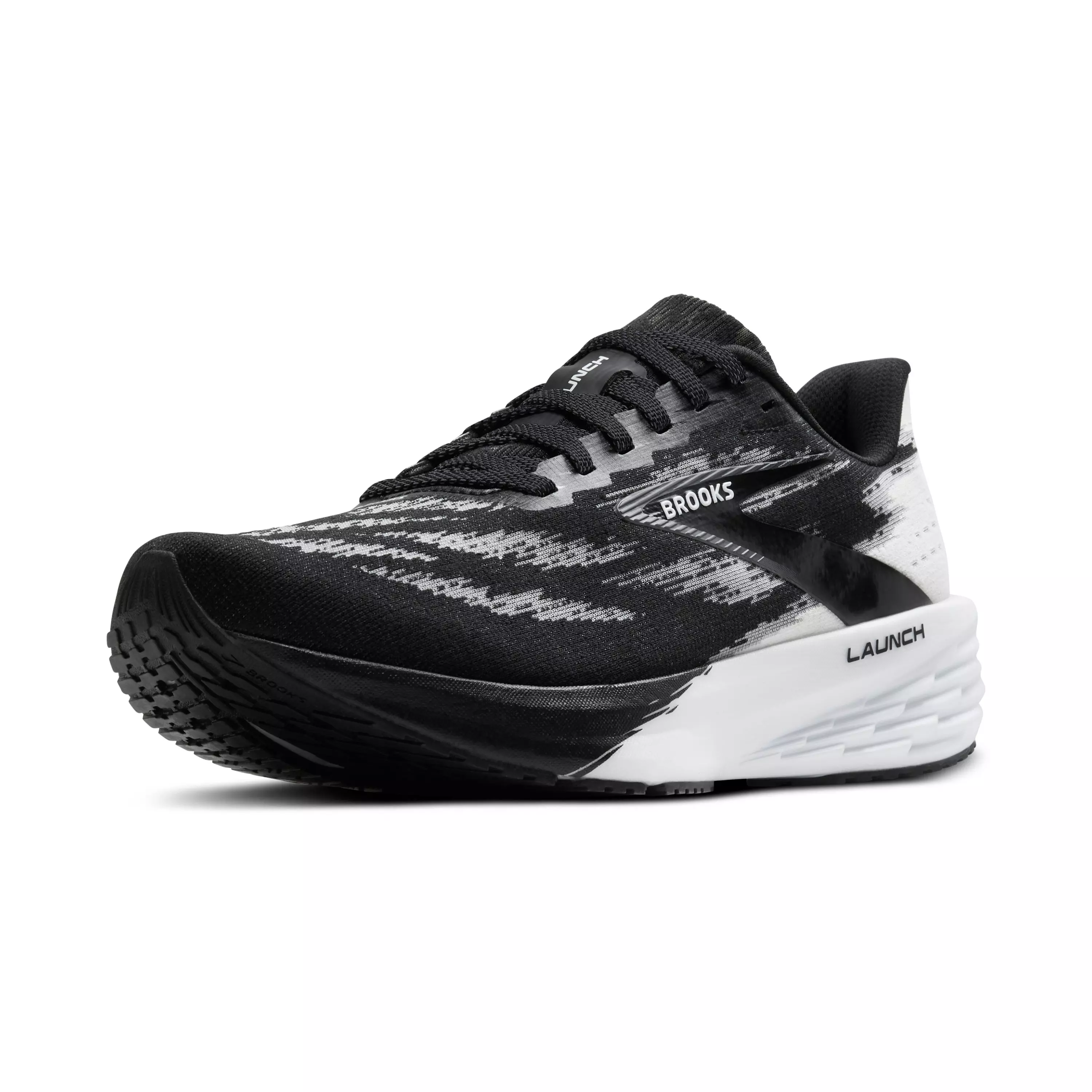 Brooks Launch 11 "Black/White" Women's Running Shoe - BLACK/WHITE