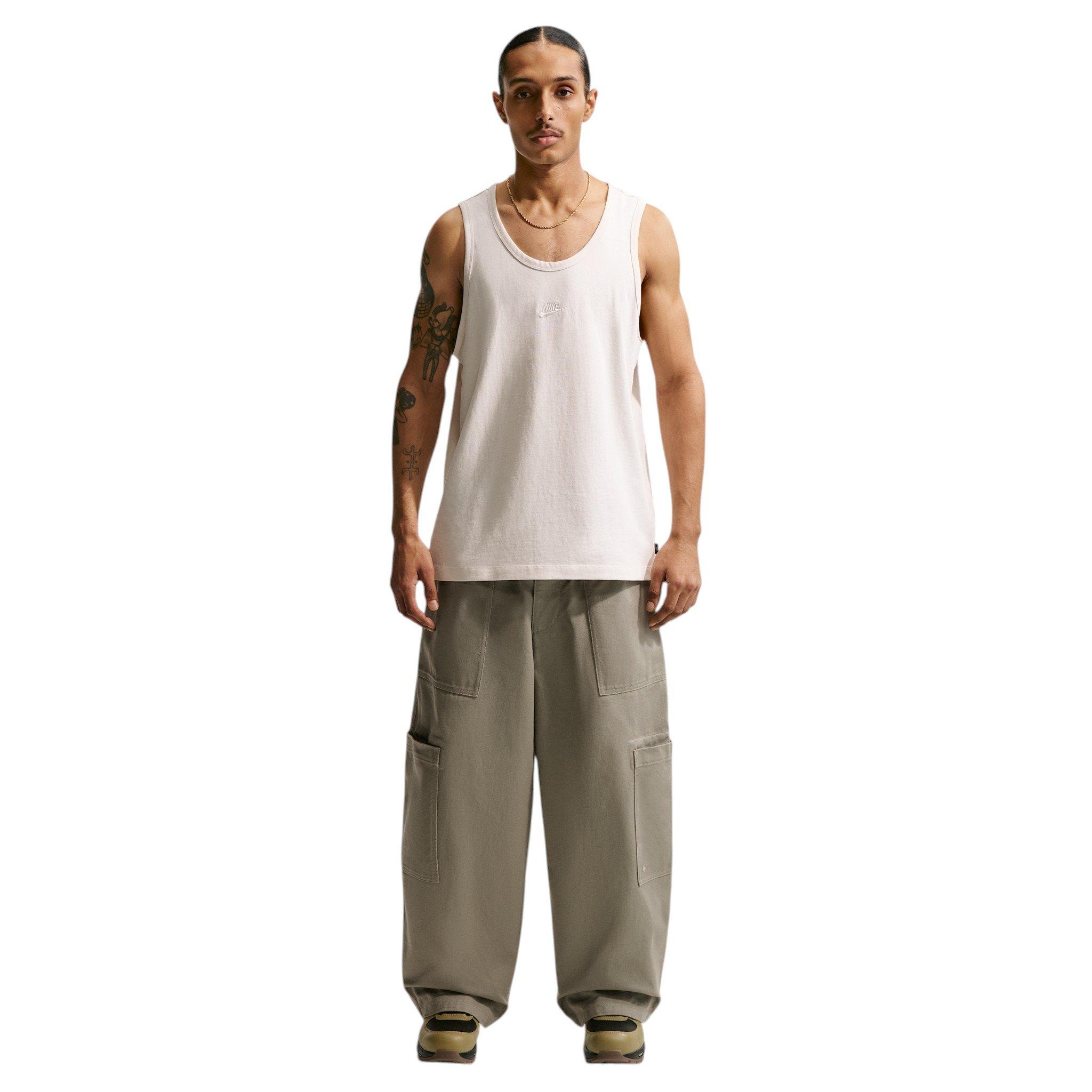 Nike Men's Sportswear Premium Essentials Tank - Off-White - OFF-WHITE