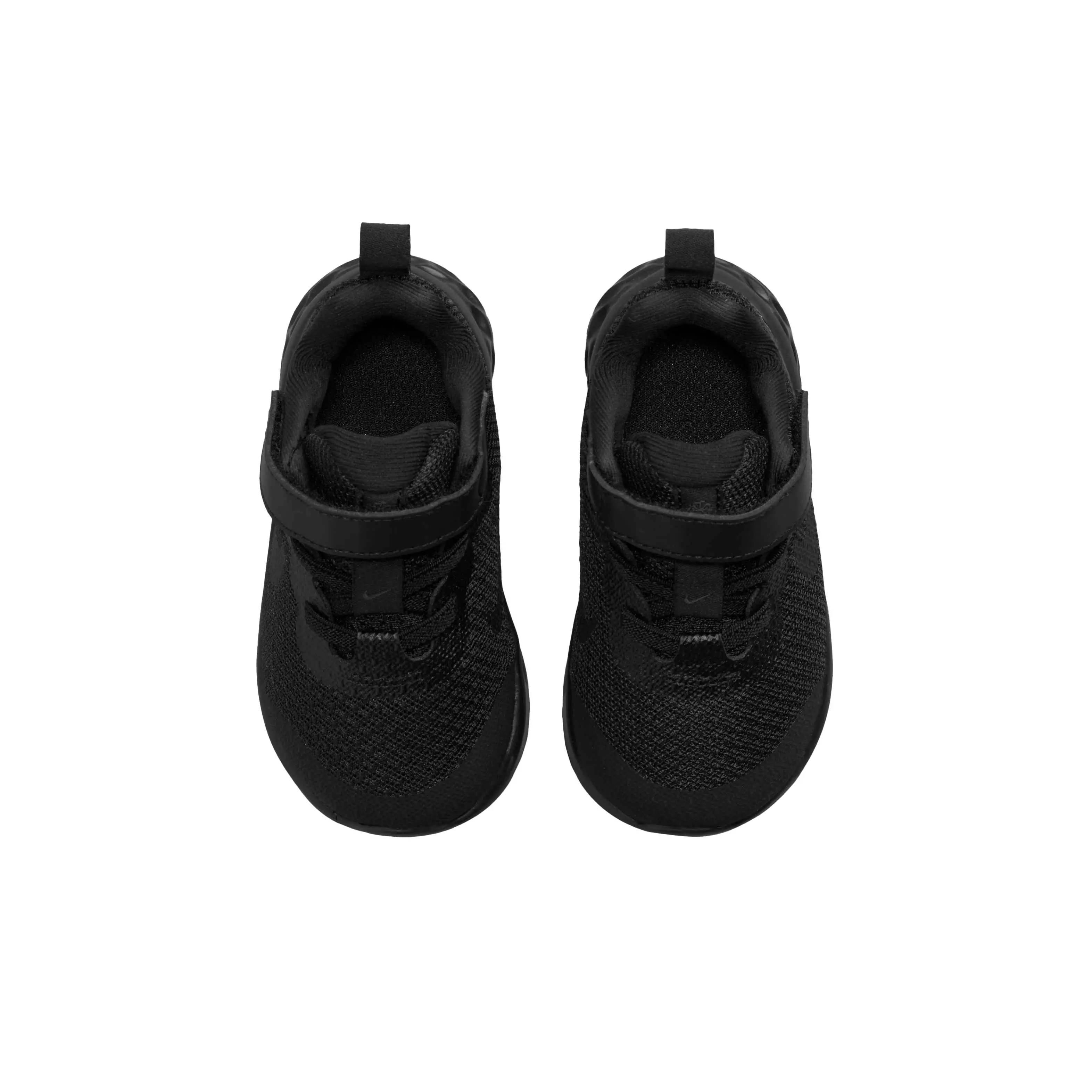 Nike Revolution 6 "Black/Black/Dark Smoke Grey" Infant Boys' Running Shoe - BLACK