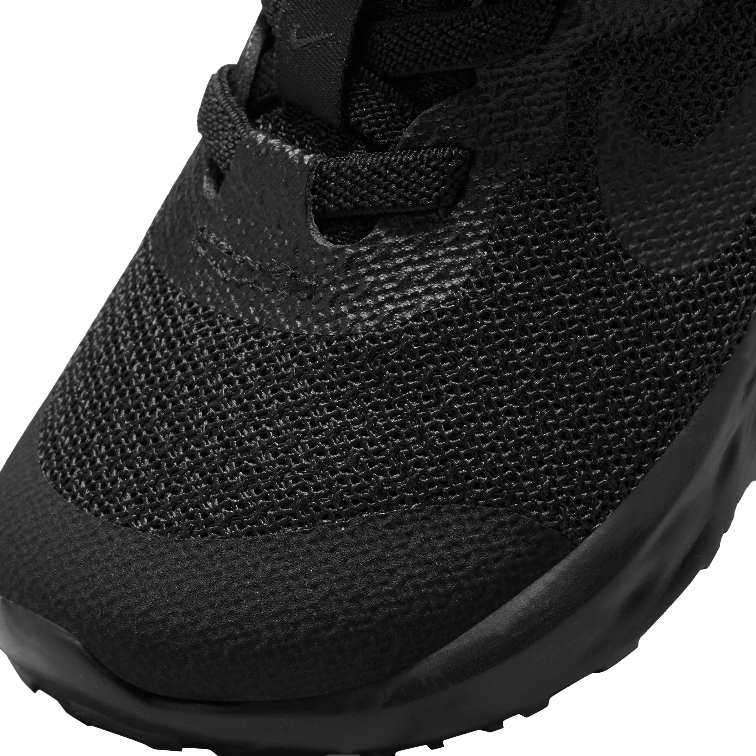 Nike Revolution 6 "Black/Black/Dark Smoke Grey" Infant Boys' Running Shoe - BLACK