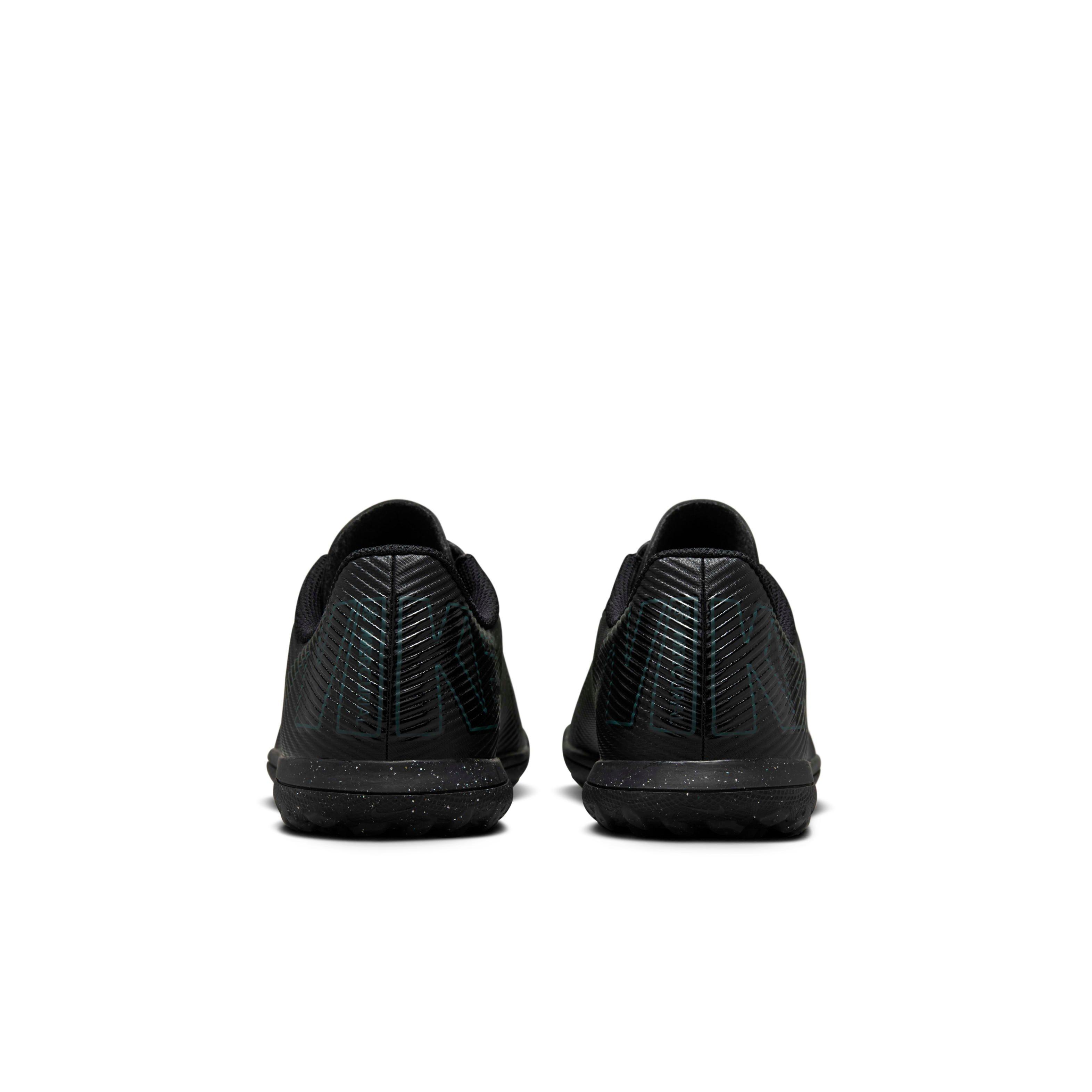 Nike Jr. Mercurial Vapor 16 Club Turf Preschool Kids' "Black/Deep Jungle/Black" Soccer Shoe