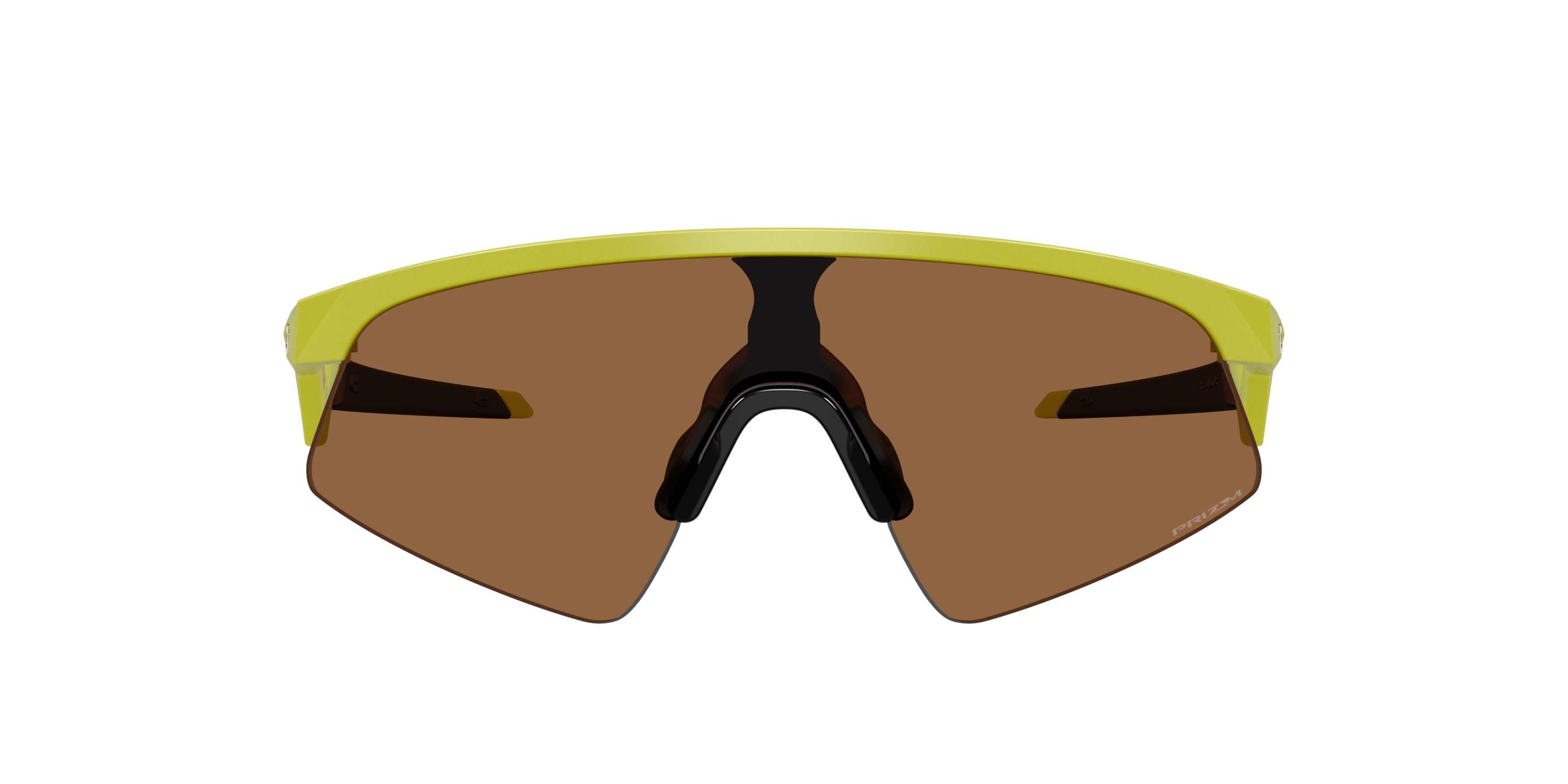 Oakley Youth Resistor Sweep Prizm Bronze Sunglasses &ndash; Cactus - GREEN/BROWN Thumbnail View 2