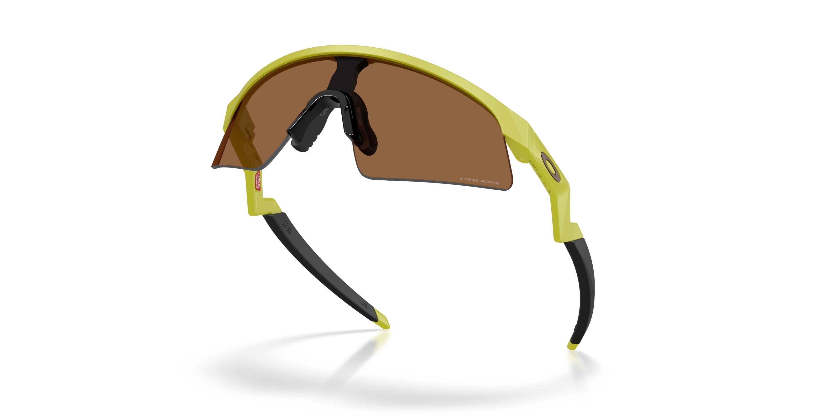 Oakley Youth Resistor Sweep Prizm Bronze Sunglasses &ndash; Cactus - GREEN/BROWN Thumbnail View 3