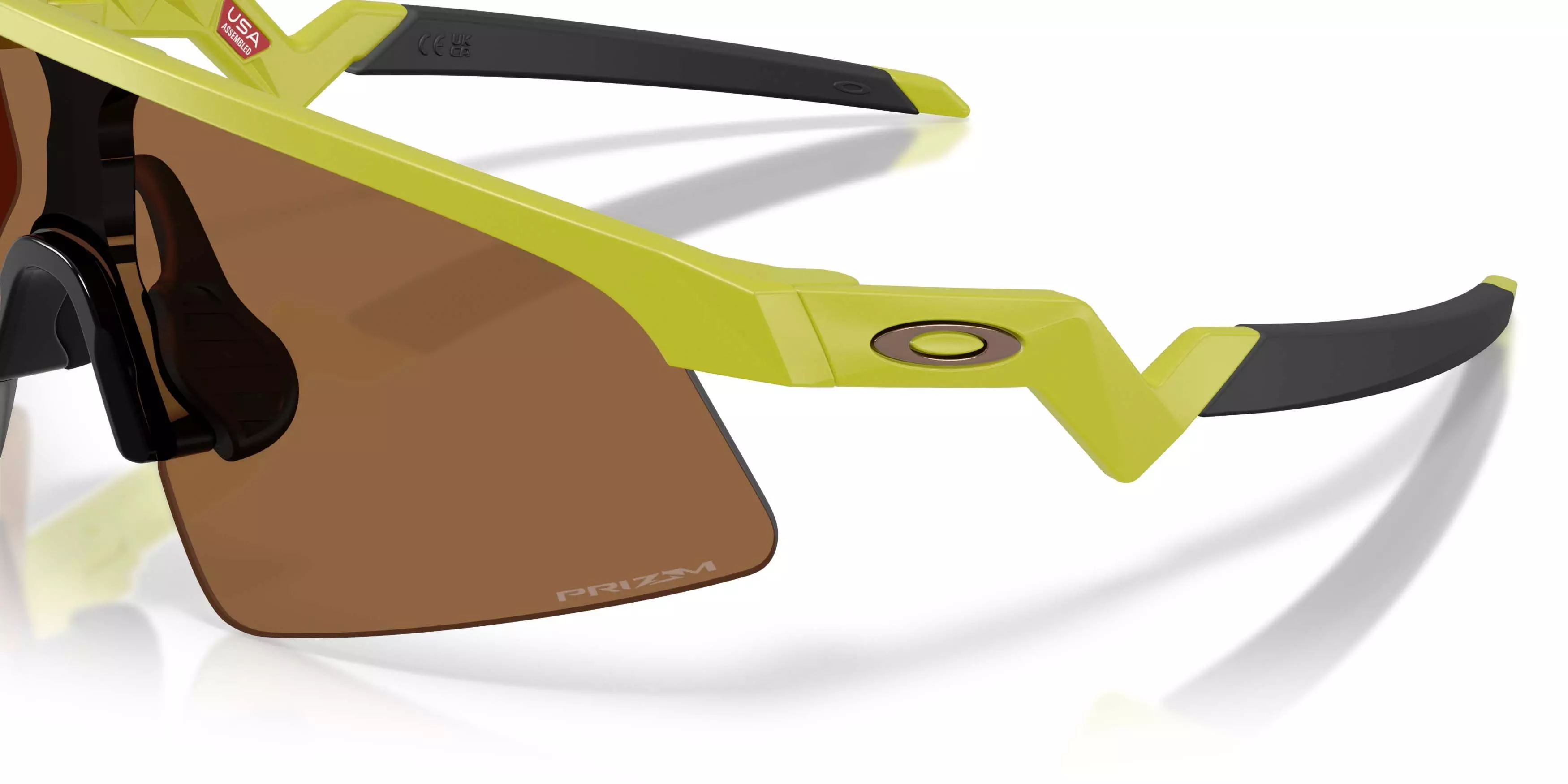 Oakley Youth Resistor Sweep Prizm Bronze Sunglasses &ndash; Cactus - GREEN/BROWN