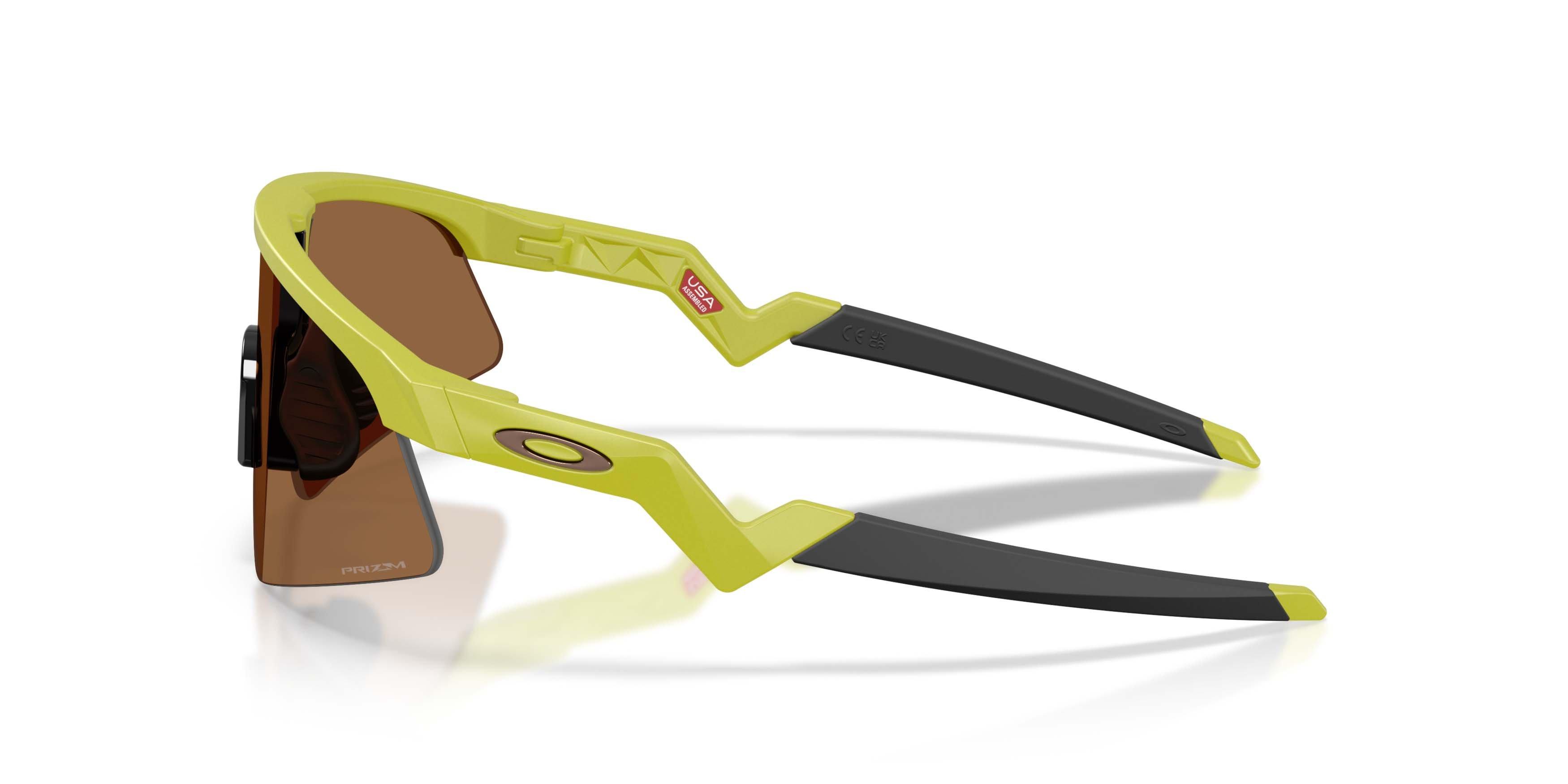 Oakley Youth Resistor Sweep Prizm Bronze Sunglasses &ndash; Cactus - GREEN/BROWN Thumbnail View 8