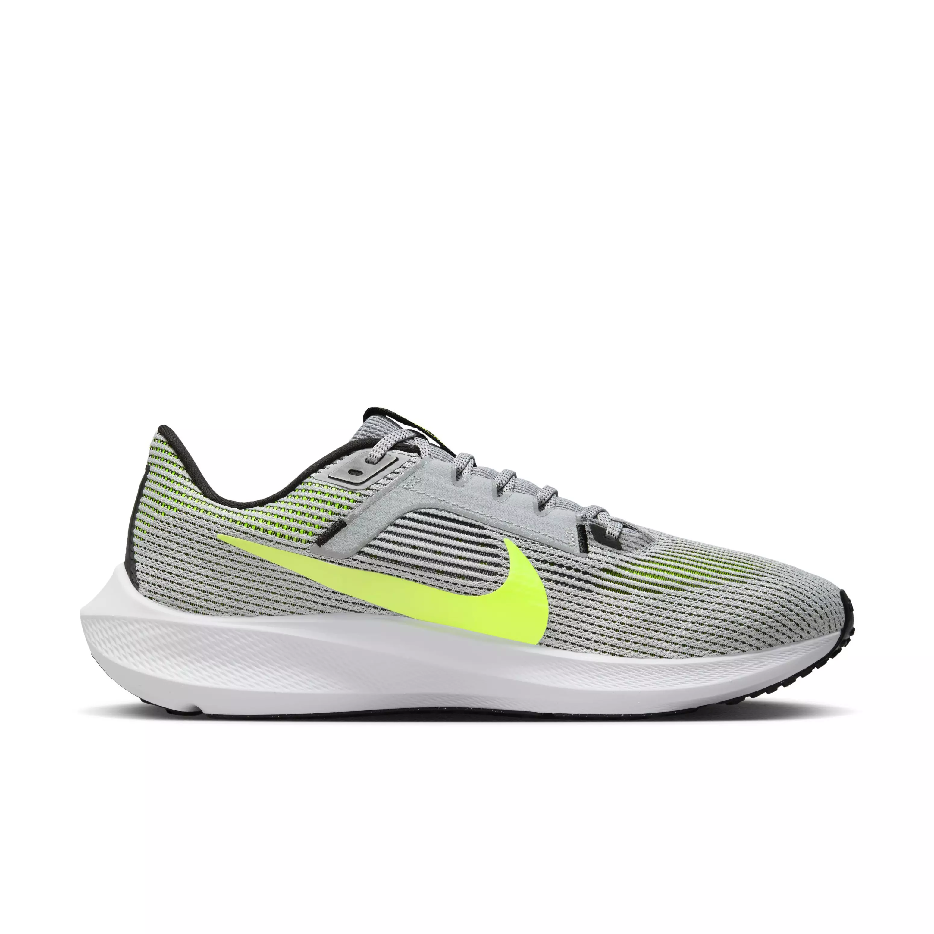 Nike Pegasus 40 "Wolf Grey/Black/White/Volt" Men's Running Shoe - GREY/BLACK/WHITE/VOLT