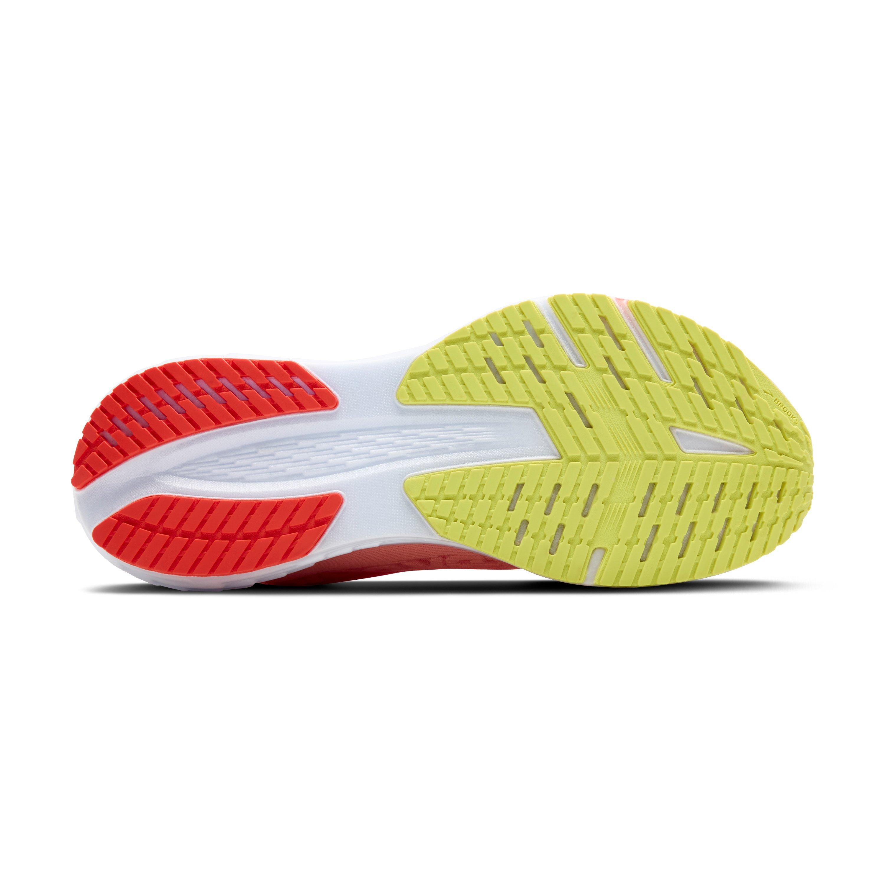 Brooks Launch 11 "Coral/Primrose/White" Women's Running Shoe - CORAL/PRIMROSE/WHITE Thumbnail View 7