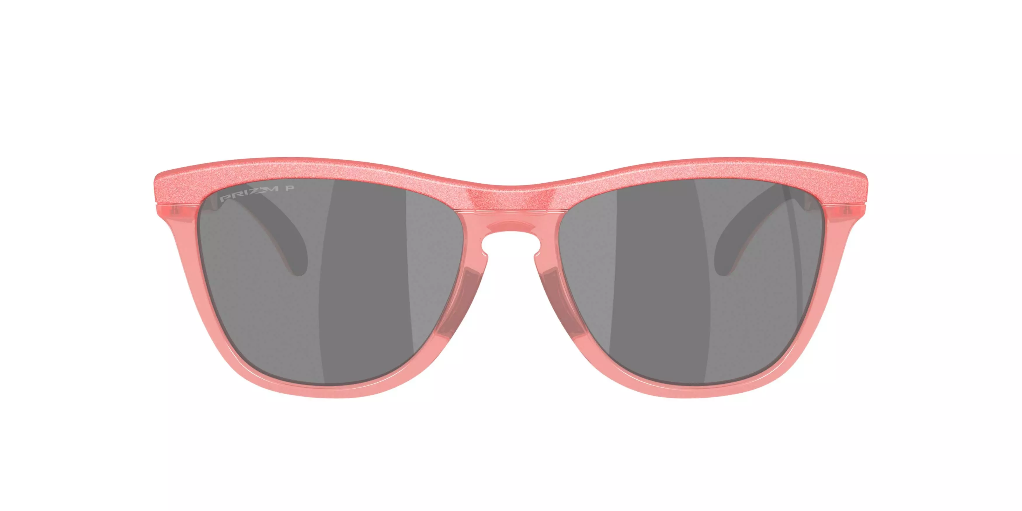Oakley Frogskins Range Velocity Collection Prizm Black Polarized Sunglasses &ndash; Muted Metallic Paloma - PINK/GREY