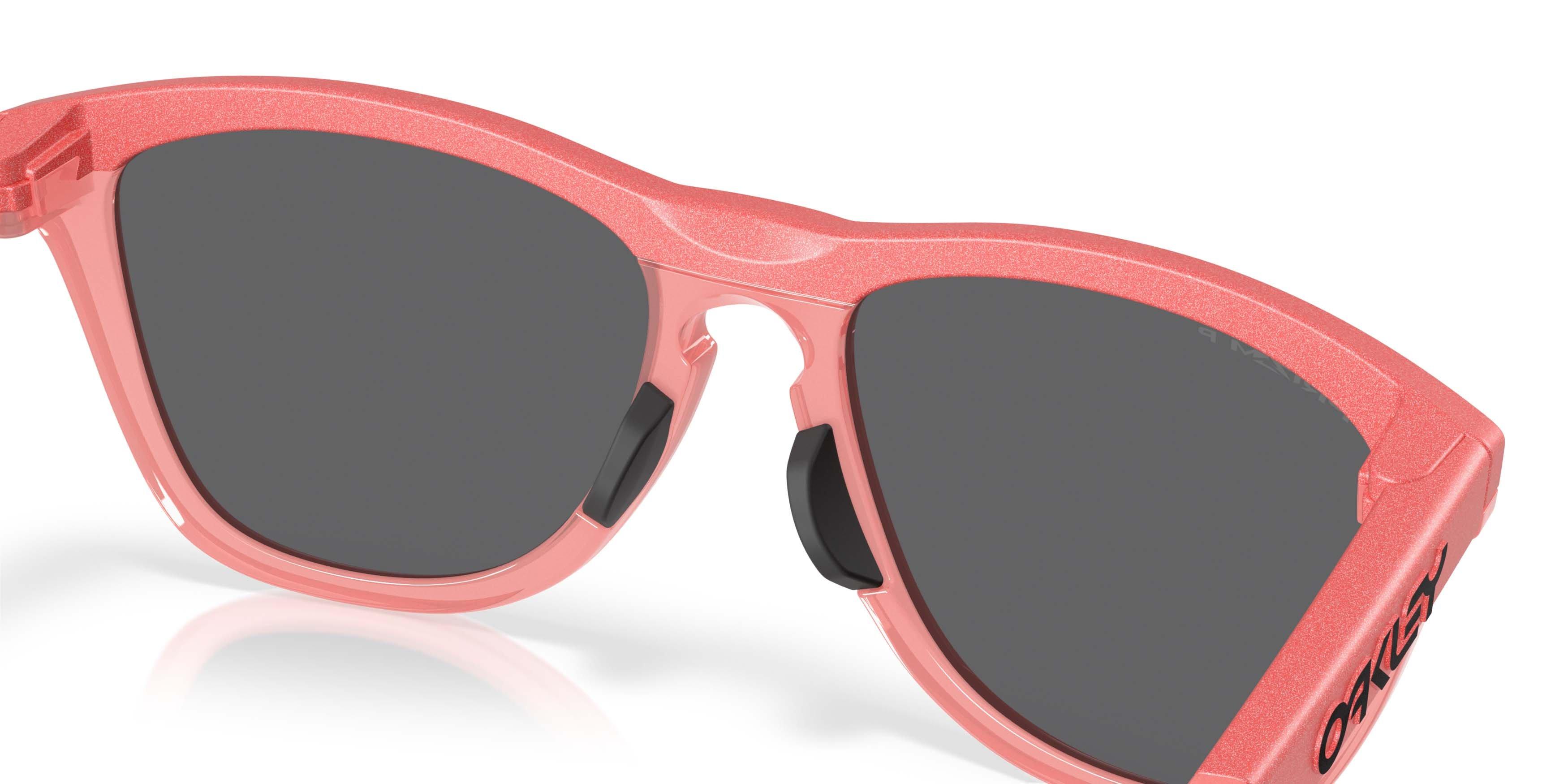 Oakley Frogskins Range Velocity Collection Prizm Black Polarized Sunglasses &ndash; Muted Metallic Paloma - PINK/GREY Thumbnail View 5