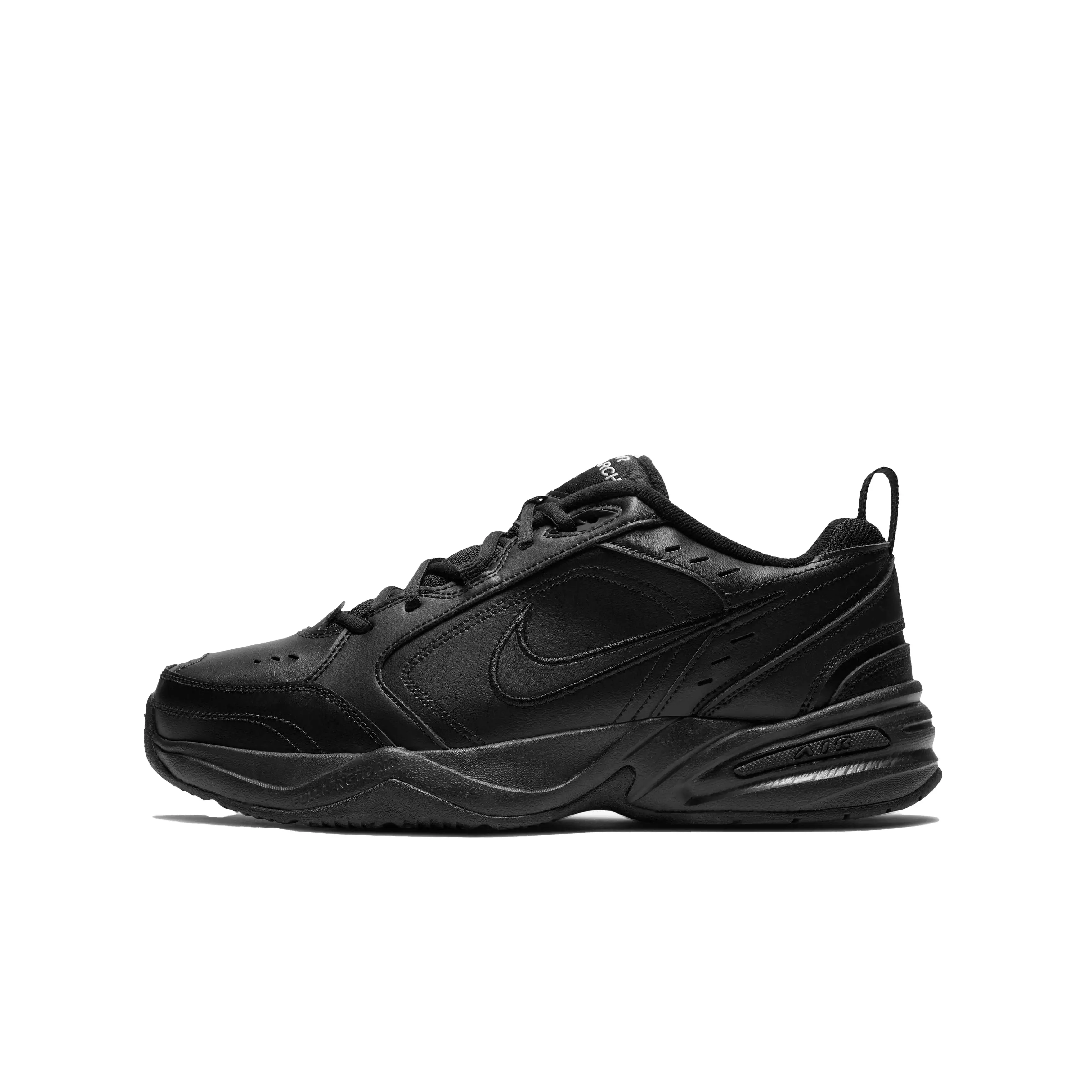 Nike Air Monarch IV "Black" Grade School Boys' Training Shoe - BLACK