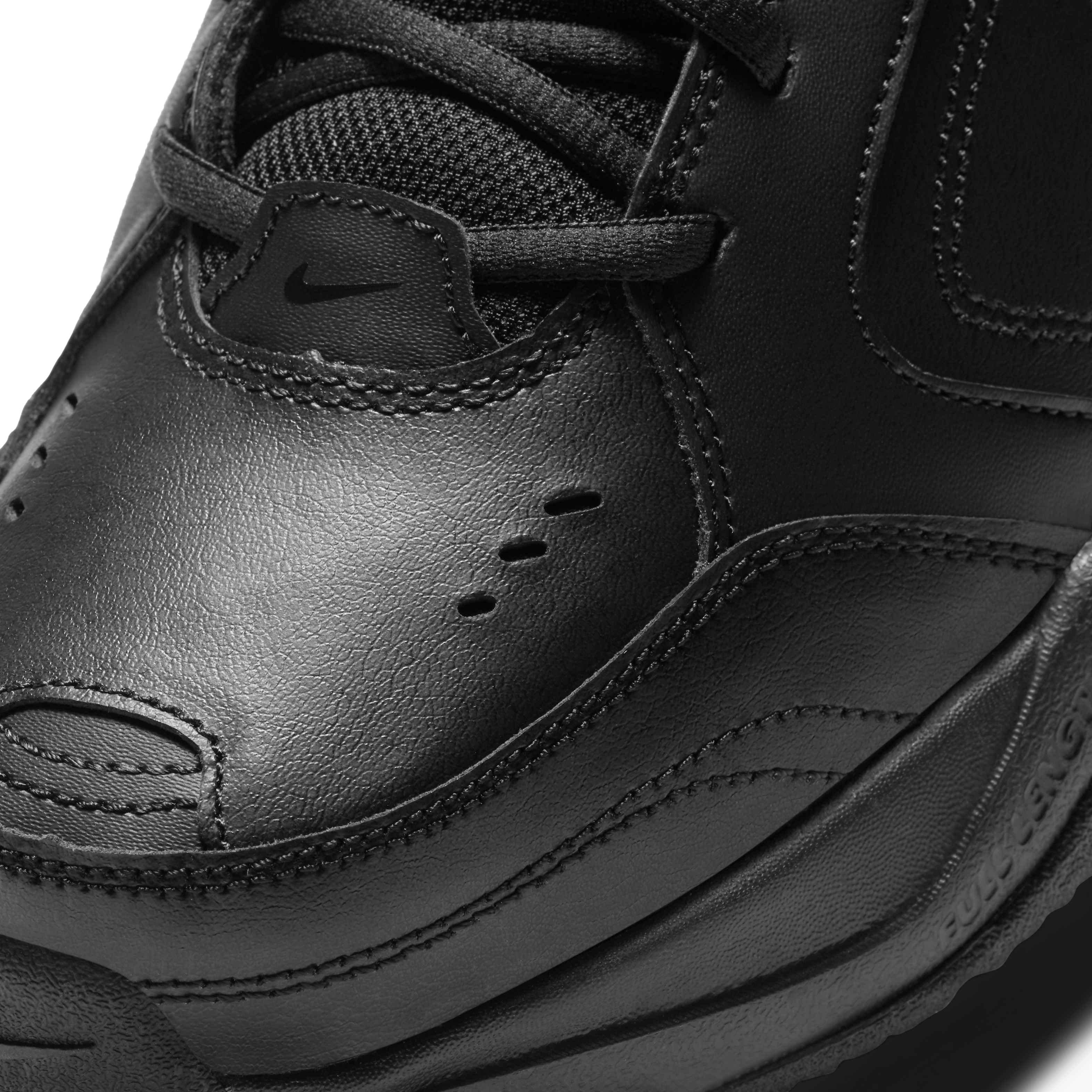 Nike Air Monarch IV Grade School Boys' "Black" Training Shoe
