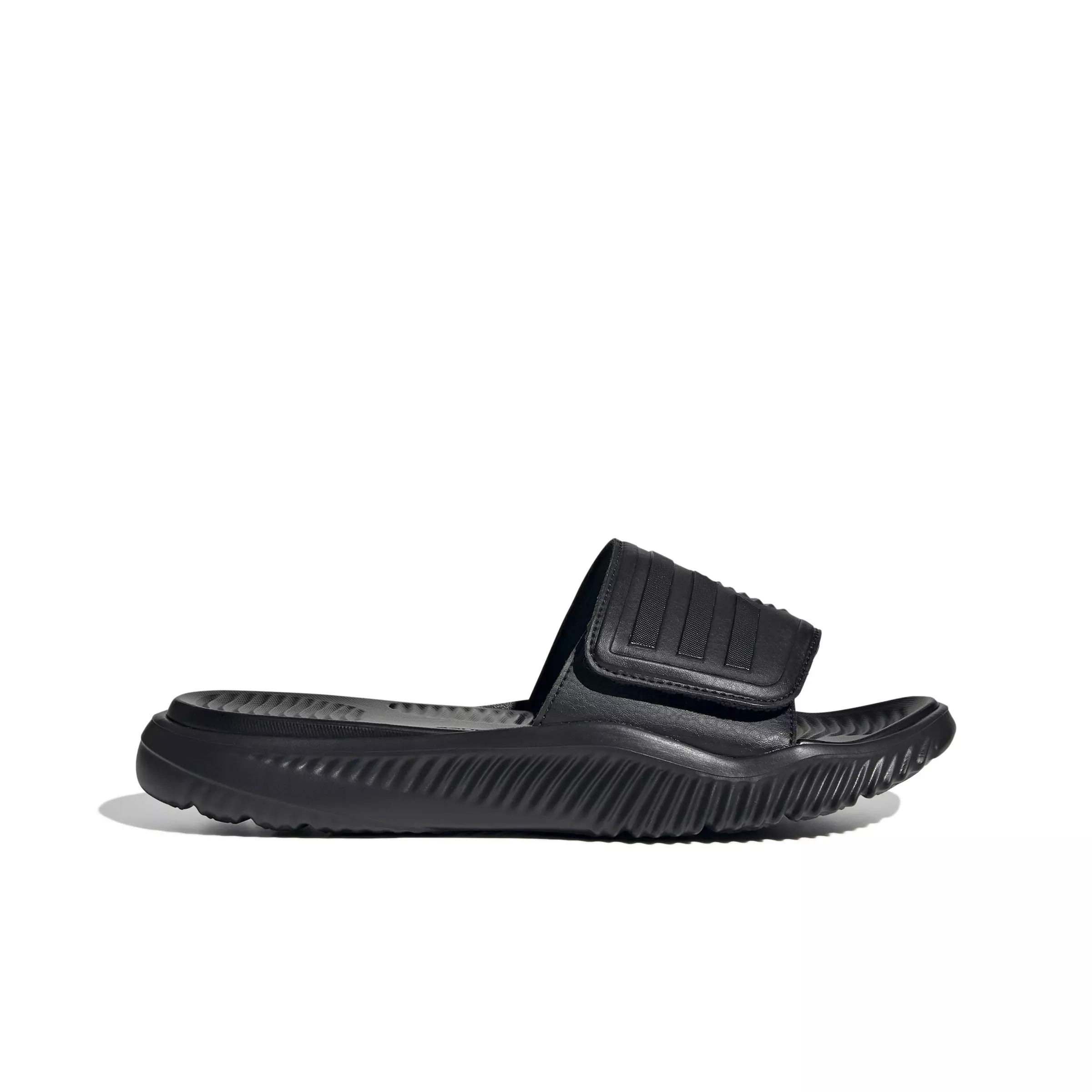 adidas Alphabounce "Core Black/Core Black/Core Black" Unisex Slide - BLACK/BLACK/BLACK