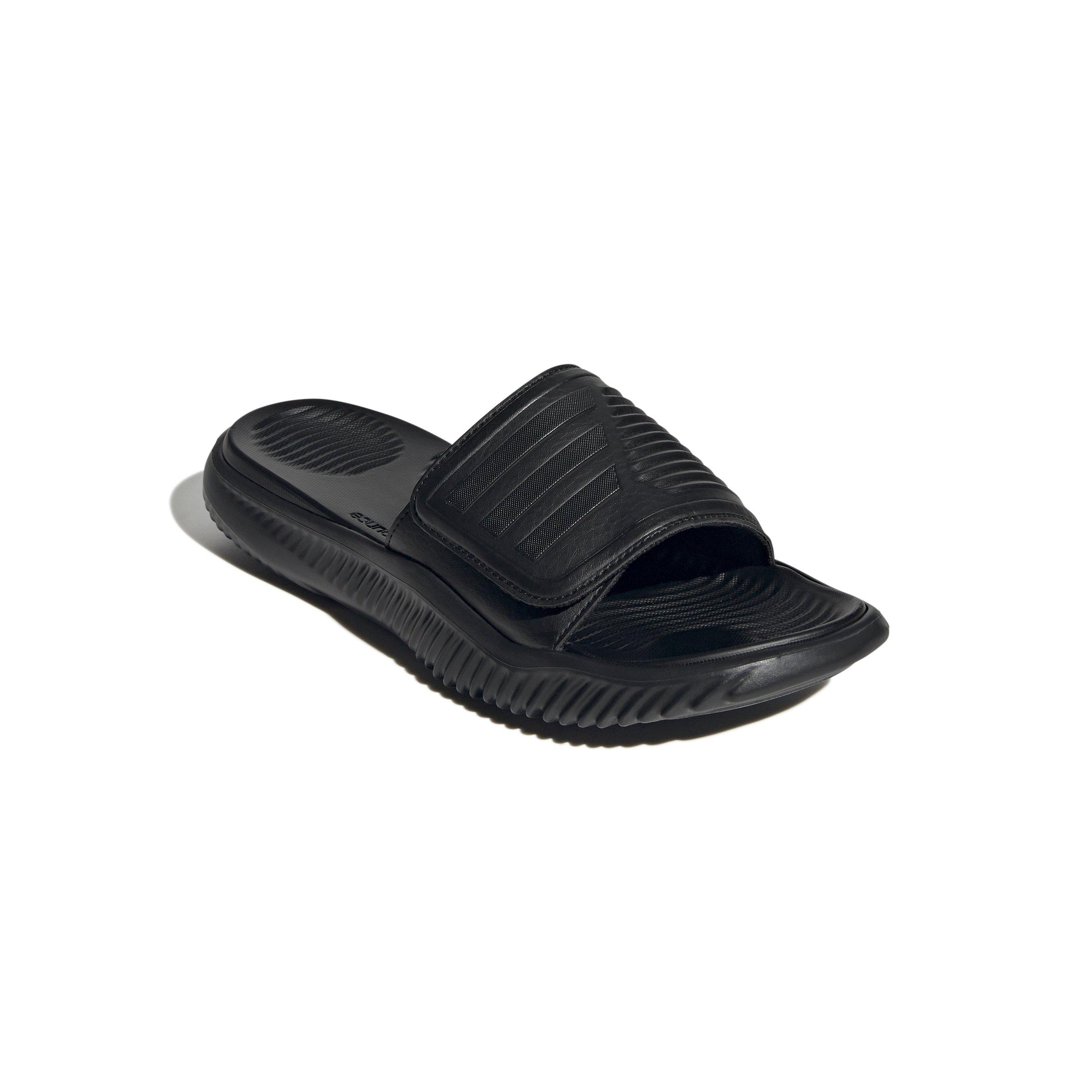 adidas Alphabounce "Core Black/Core Black/Core Black" Unisex Slide - BLACK/BLACK/BLACK Thumbnail View 3