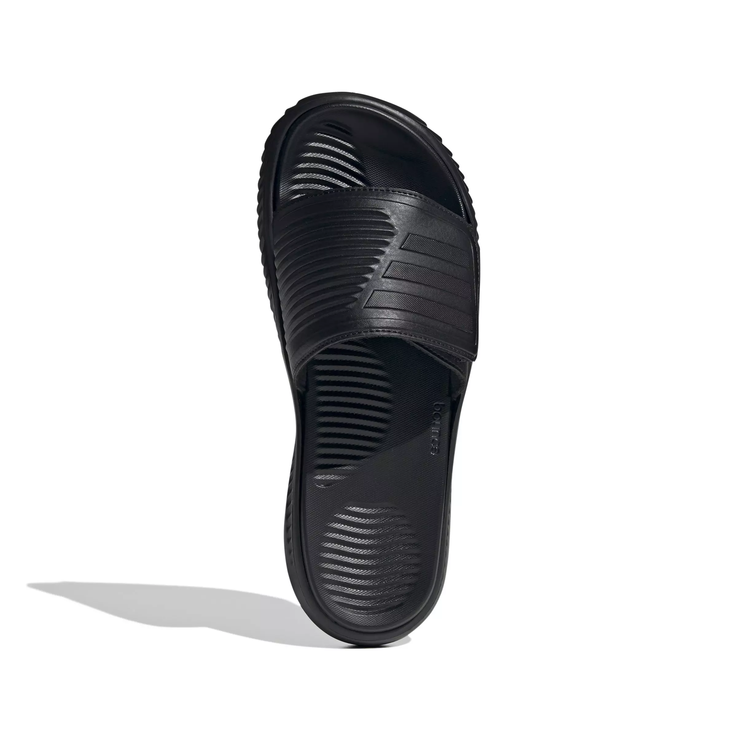 adidas Alphabounce "Core Black/Core Black/Core Black" Unisex Slide - BLACK/BLACK/BLACK