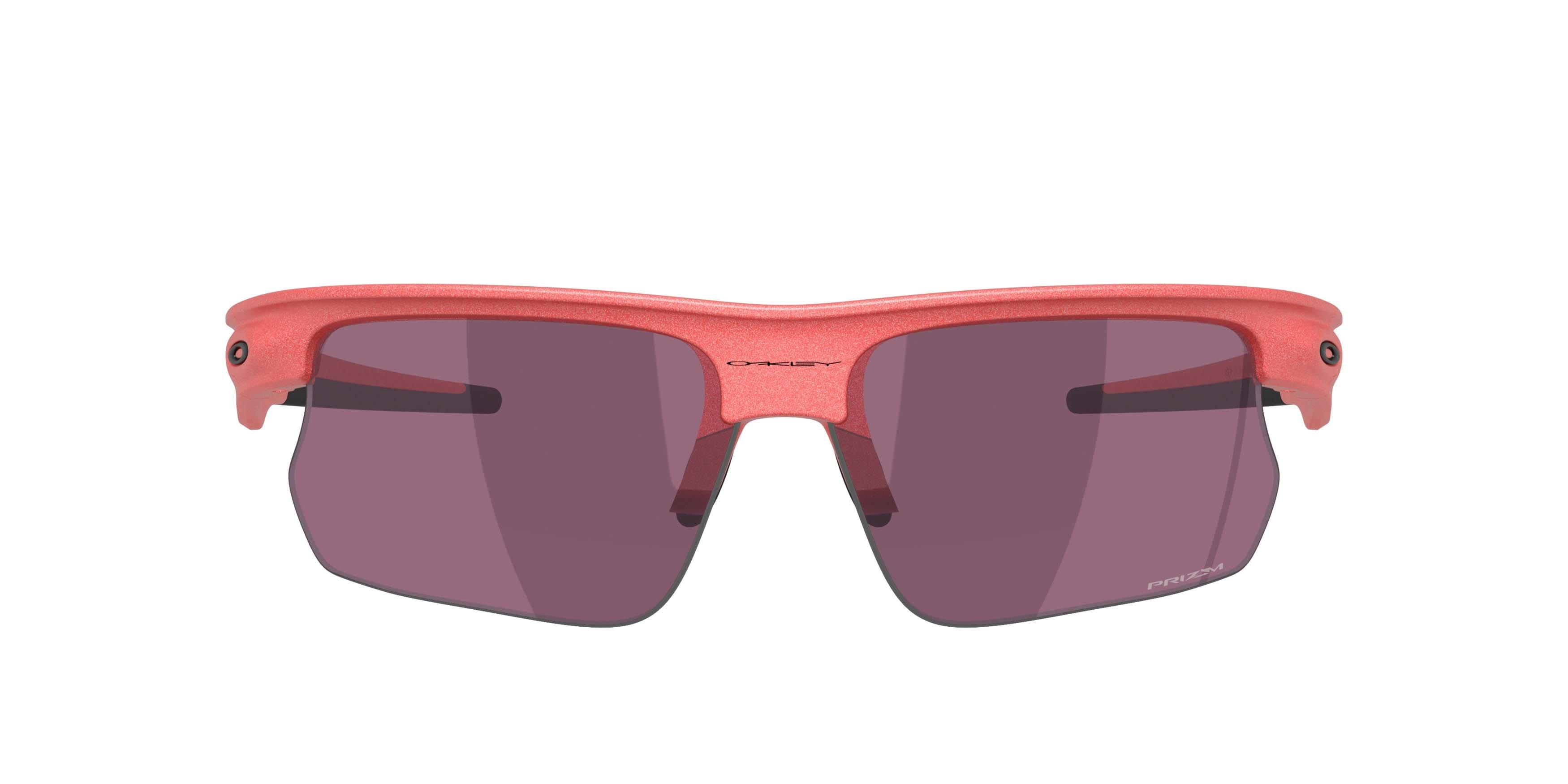 Oakley BiSphaera Velocity Collection Prizm Road Black Sunglasses &ndash; Muted Metallic Paloma - PINK Thumbnail View 9