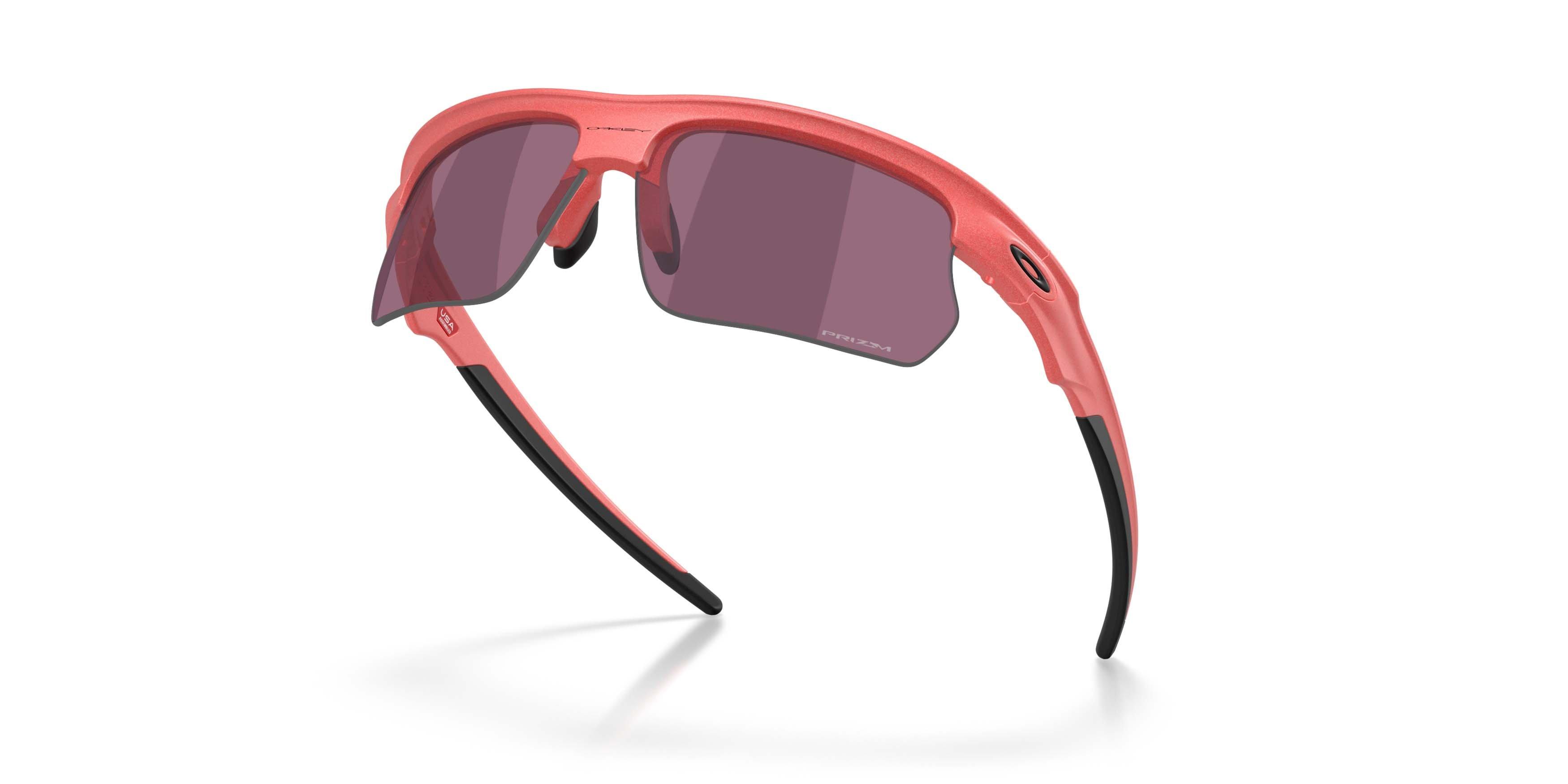 Oakley BiSphaera Velocity Collection Prizm Road Black Sunglasses &ndash; Muted Metallic Paloma - PINK Thumbnail View 3