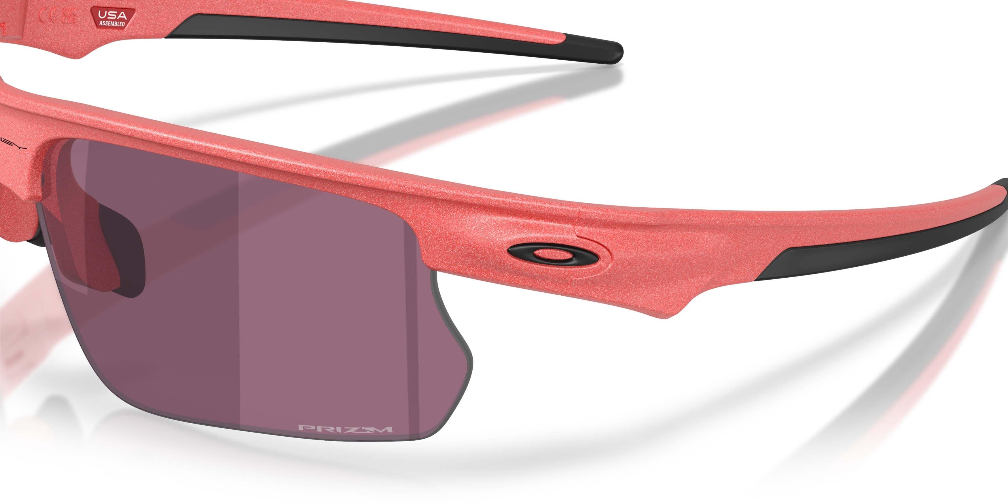 Oakley BiSphaera Velocity Collection Prizm Road Black Sunglasses &ndash; Muted Metallic Paloma - PINK Thumbnail View 4