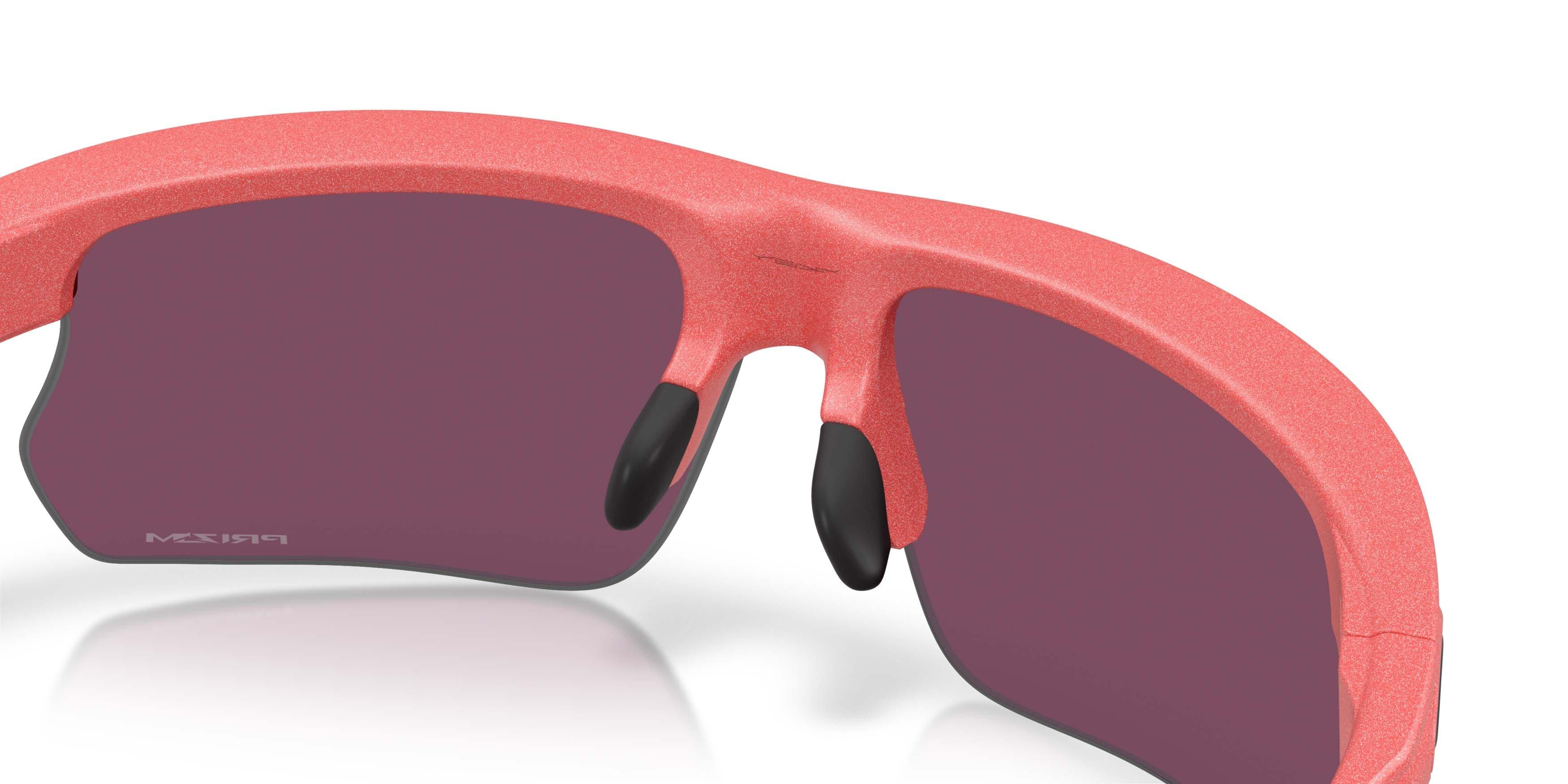 Oakley BiSphaera Velocity Collection Prizm Road Black Sunglasses &ndash; Muted Metallic Paloma - PINK Thumbnail View 5