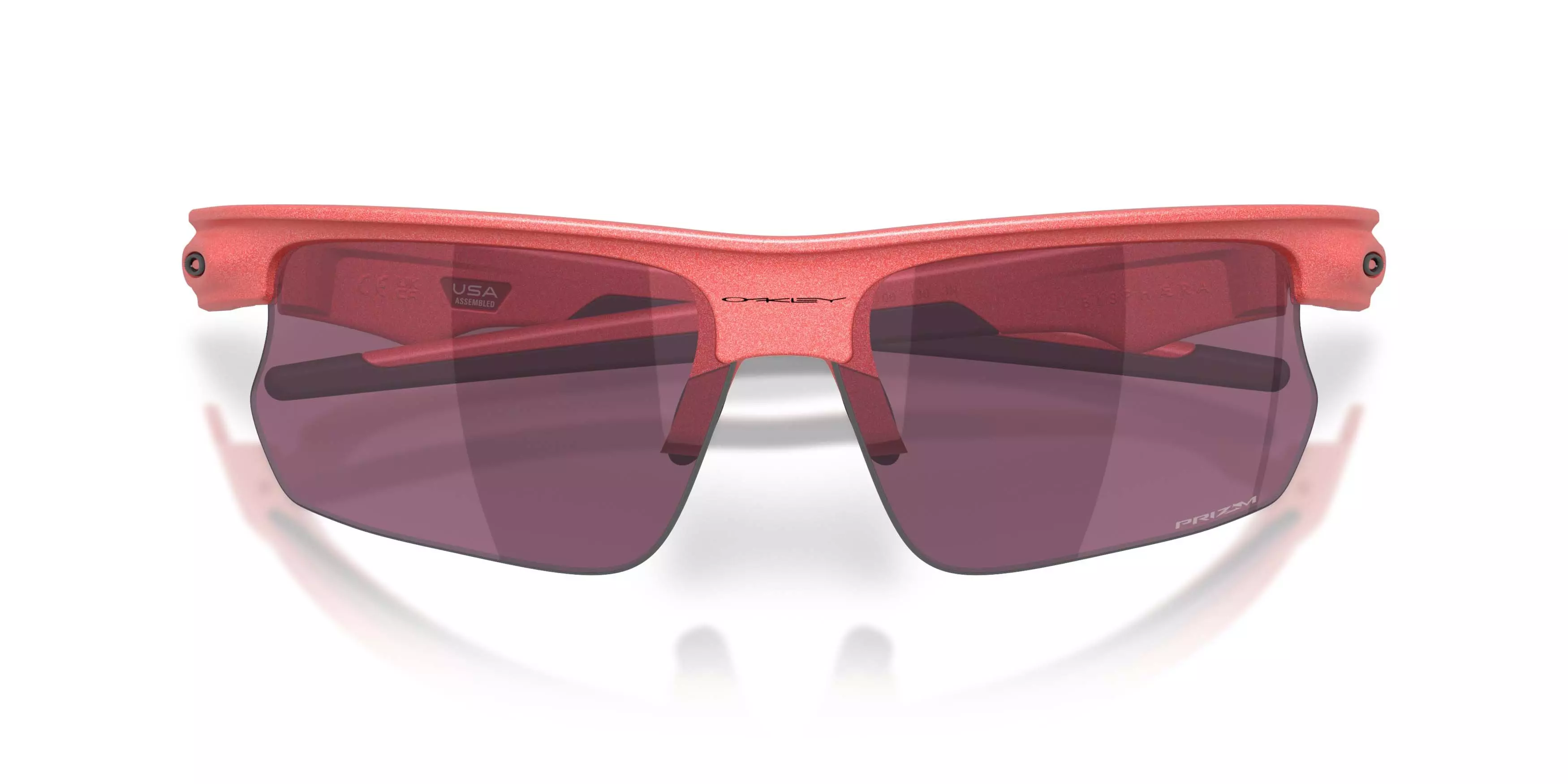Oakley BiSphaera Velocity Collection Prizm Road Black Sunglasses &ndash; Muted Metallic Paloma - PINK